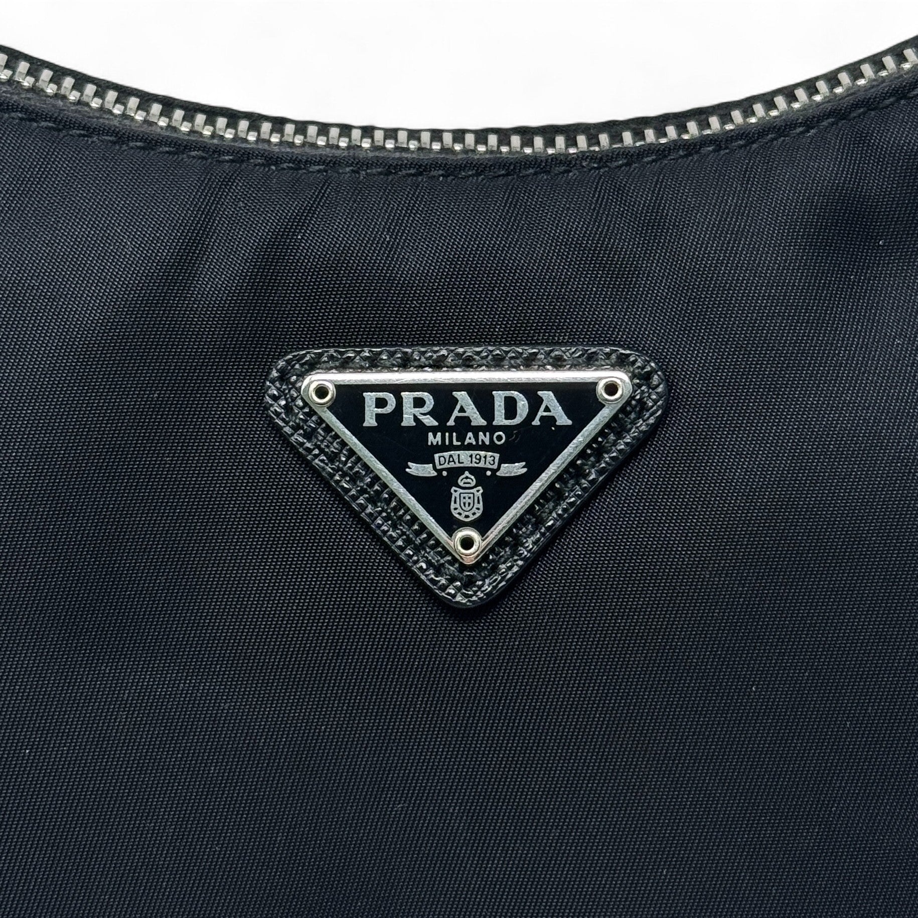 Prada Black Nylon Re-Edition 2005 Bag