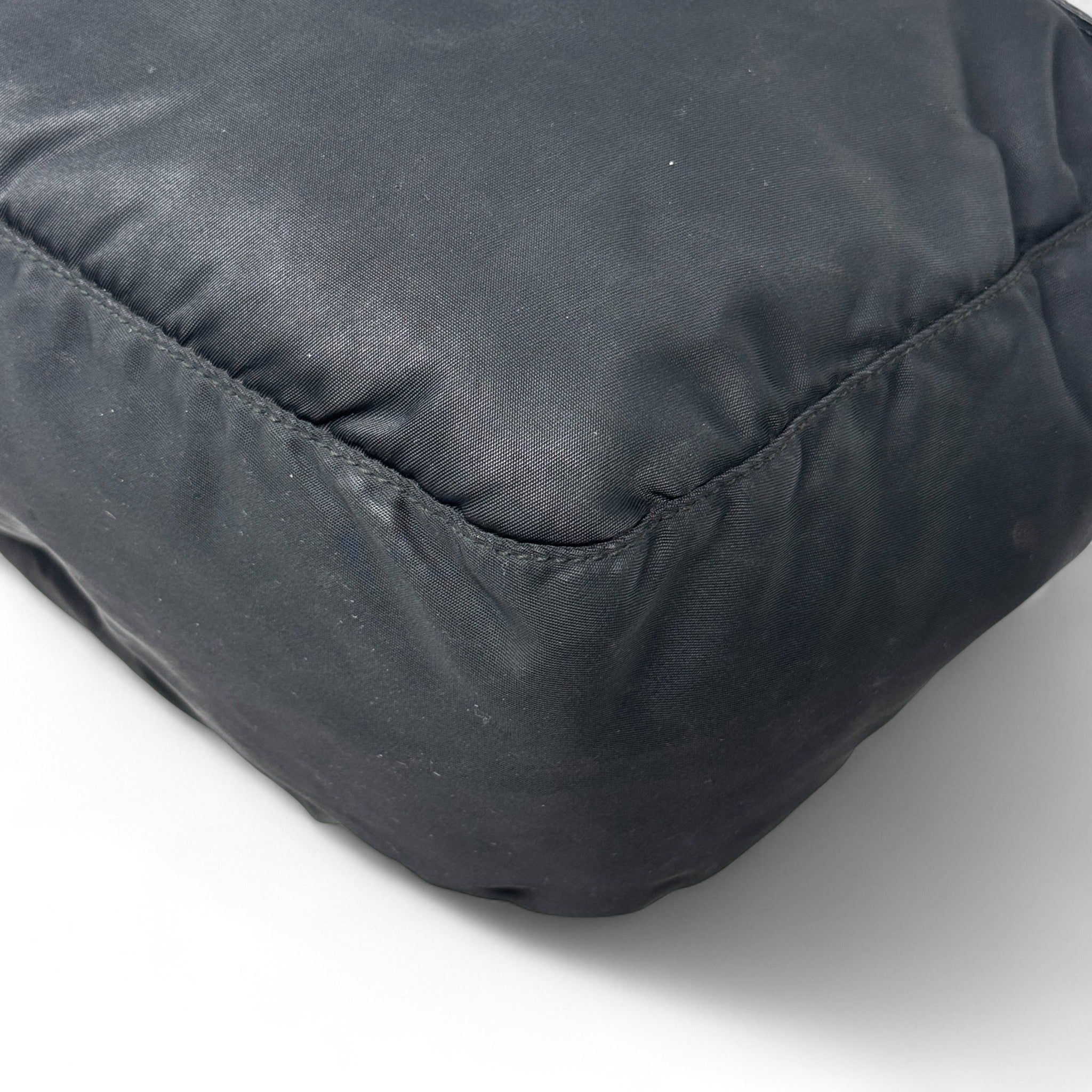 Prada Black Nylon Tessuto Messenger