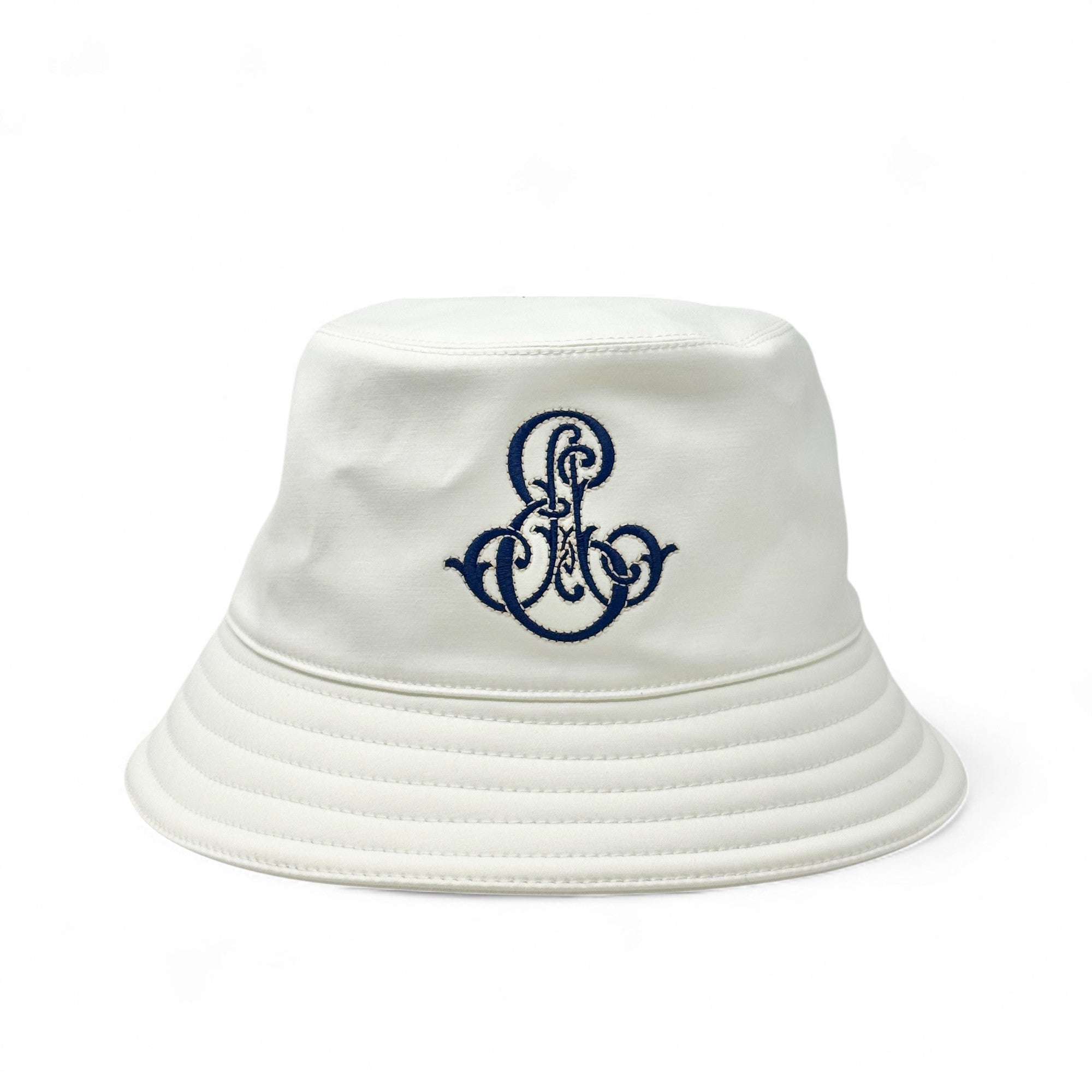 Hermes Blanc Harper Emile Bucket Hat