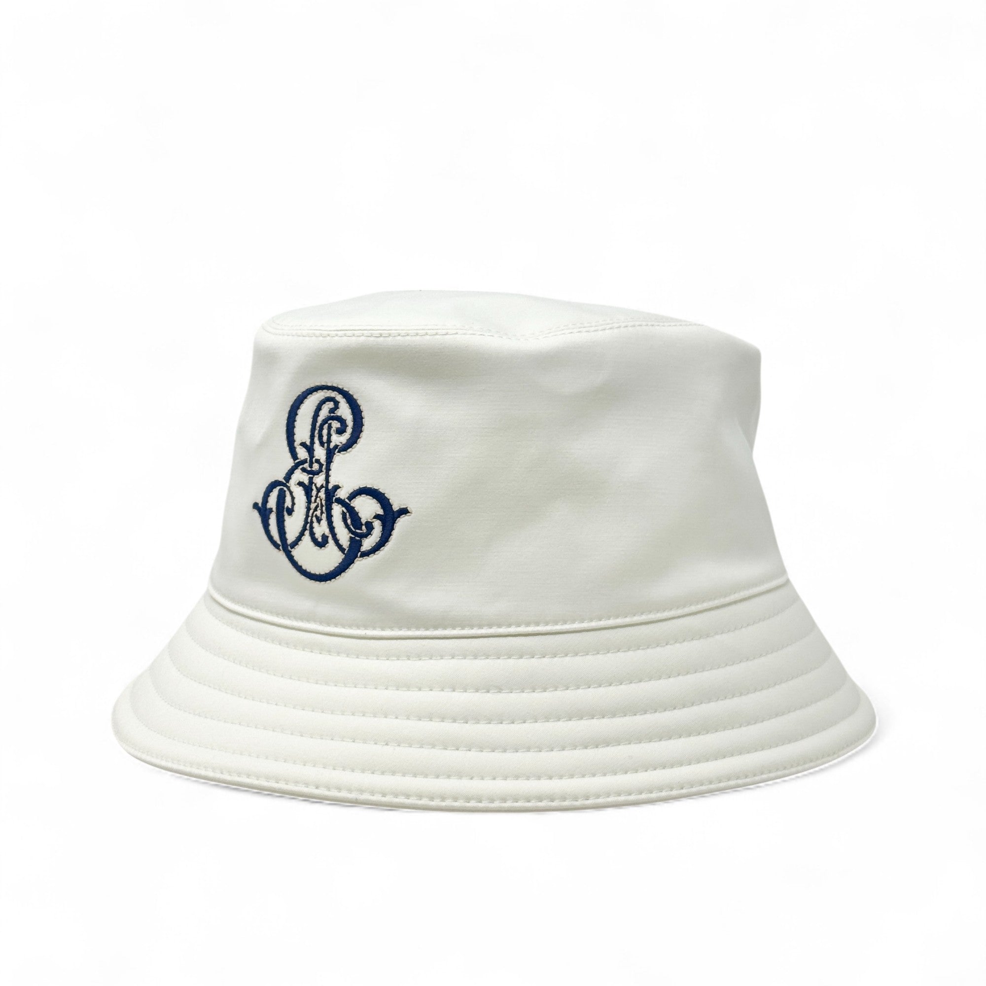 Hermes Blanc Harper Emile Bucket Hat