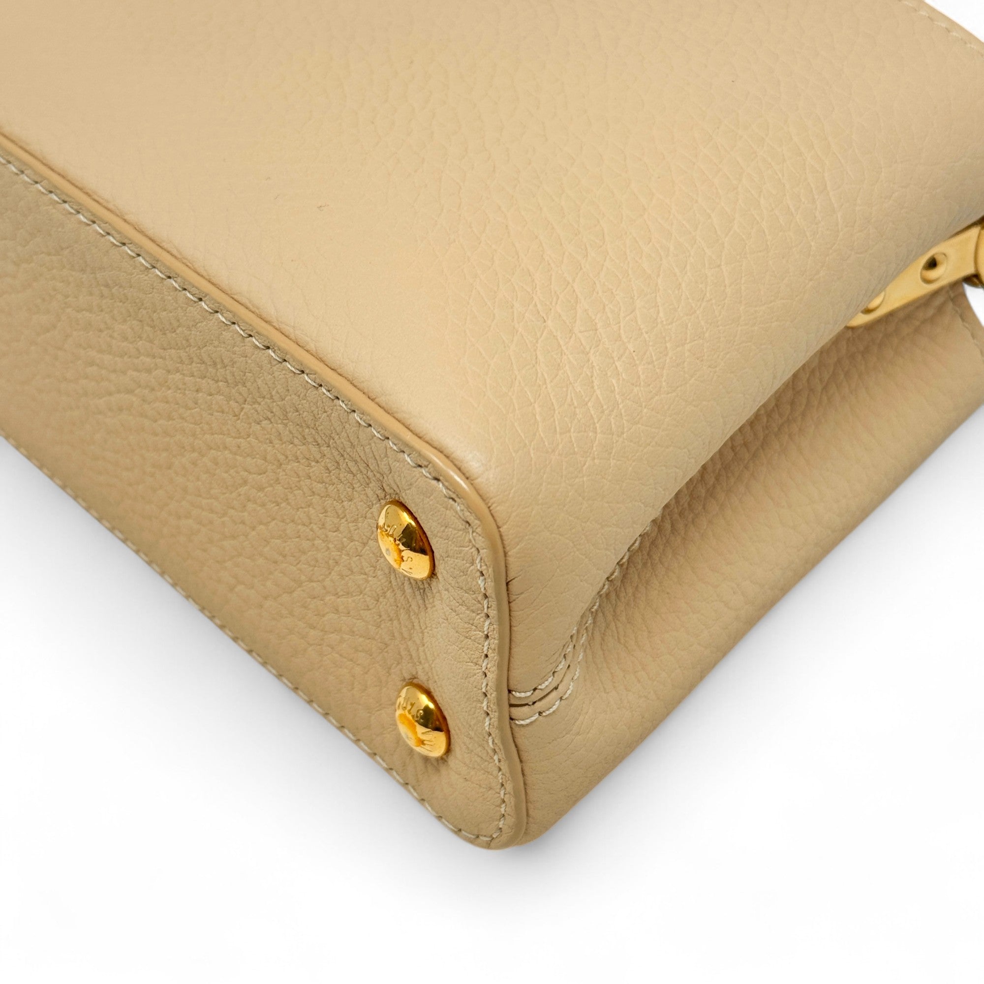 Louis Vuitton Python Mini Capucines Bag