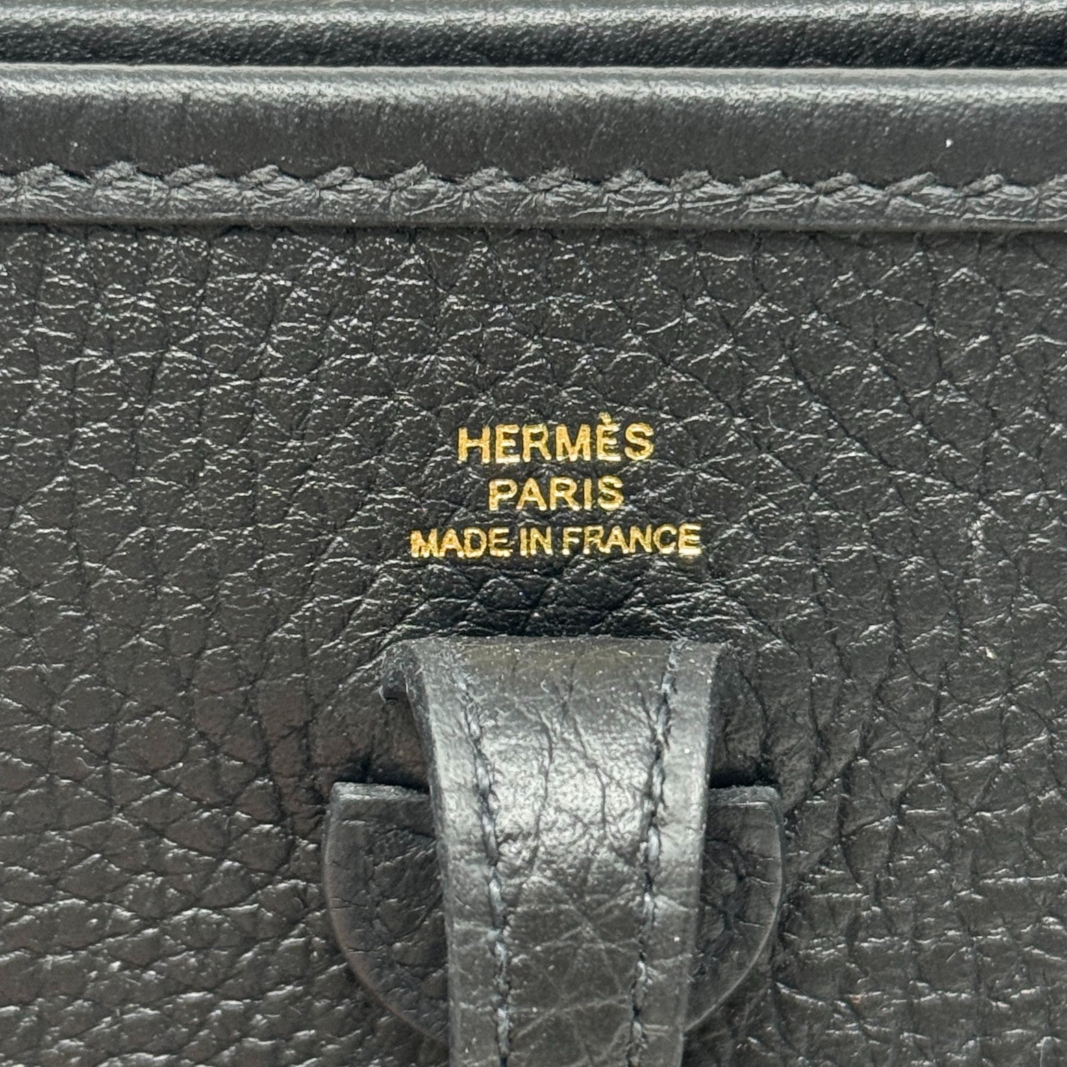 Hermes Noir Clemence Evelyne TPM