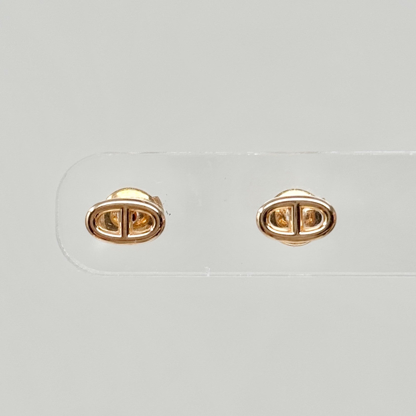 Hermes Rose Gold Farandole Earrings