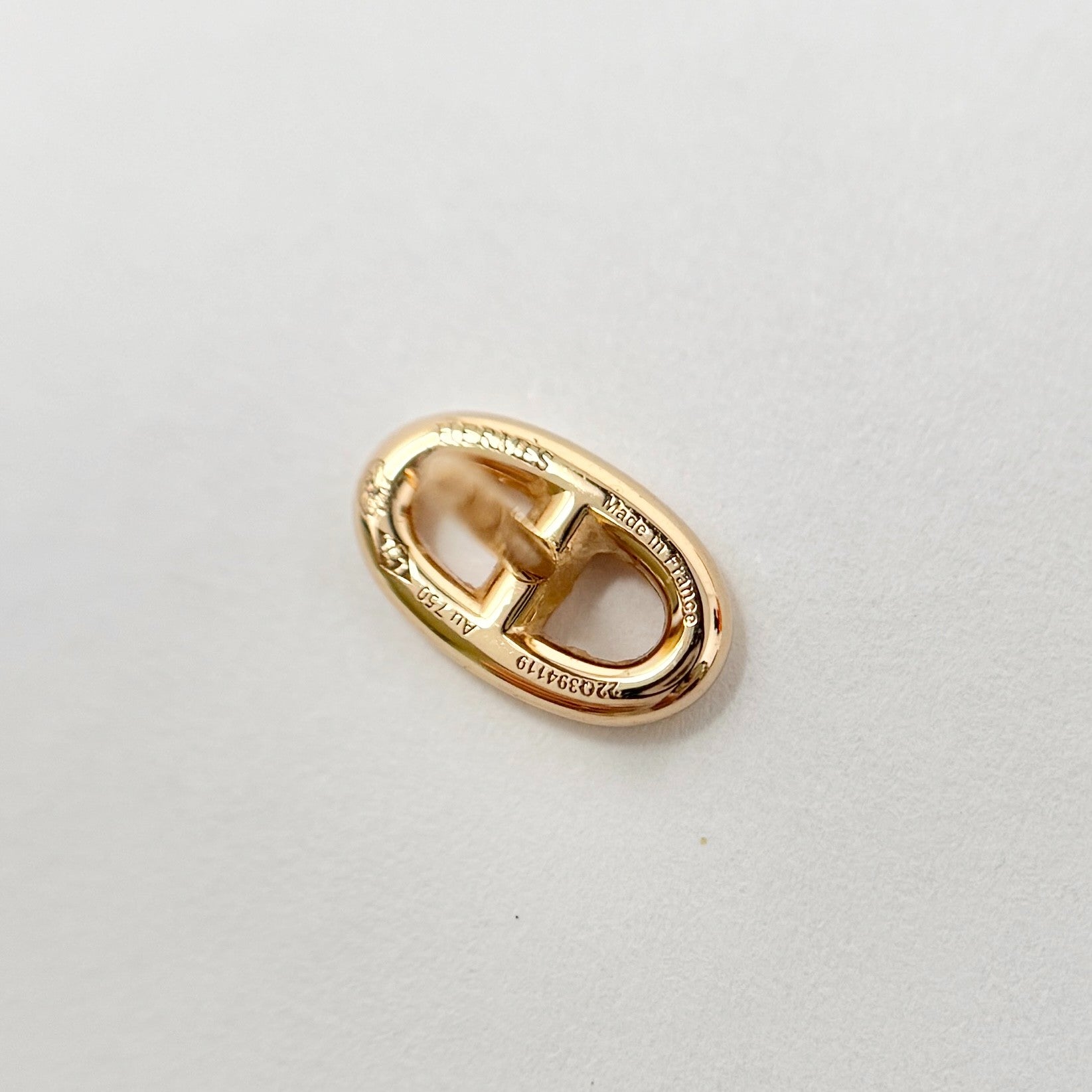 Hermes Rose Gold Farandole Earrings