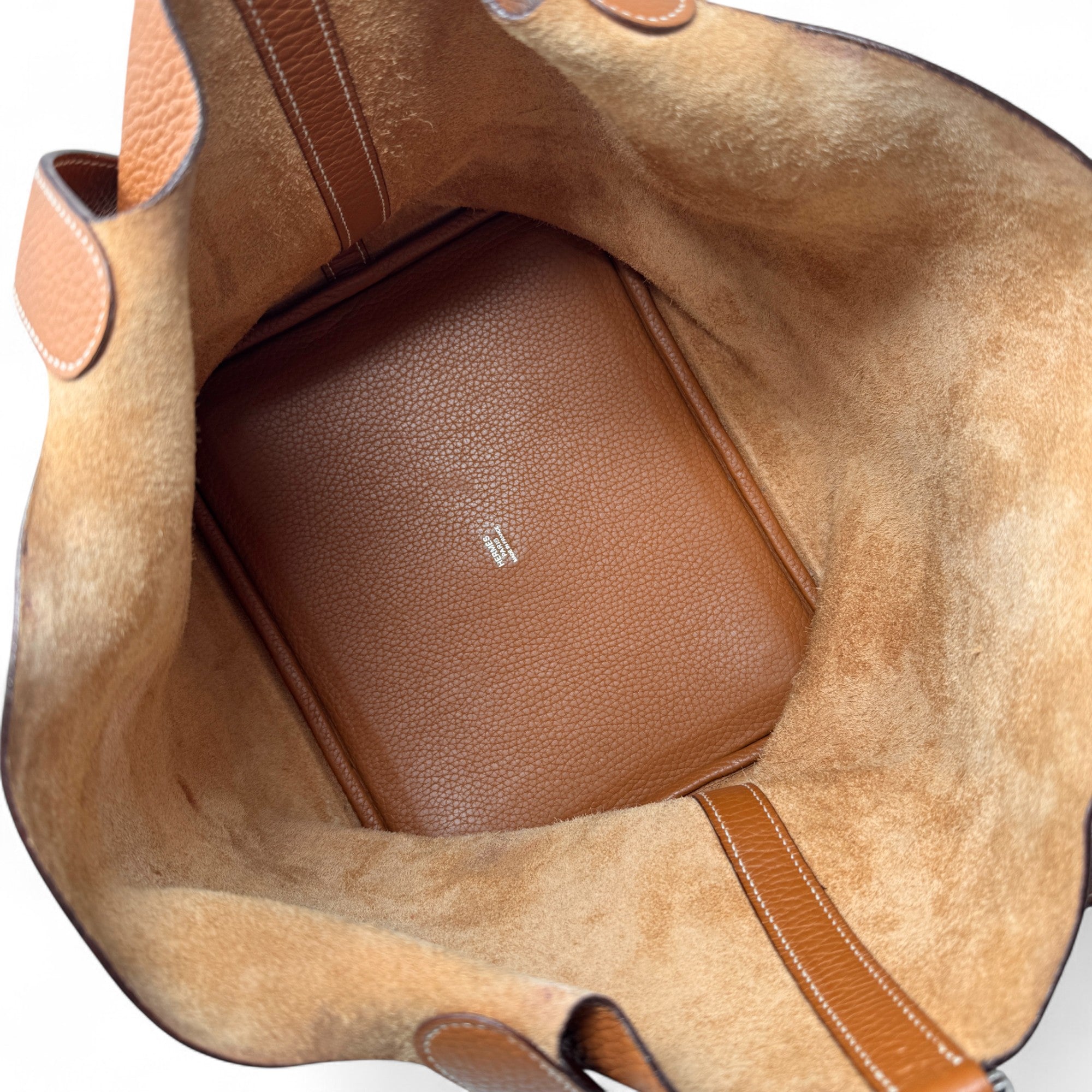 Hermes Gold Clemence Picotin 26