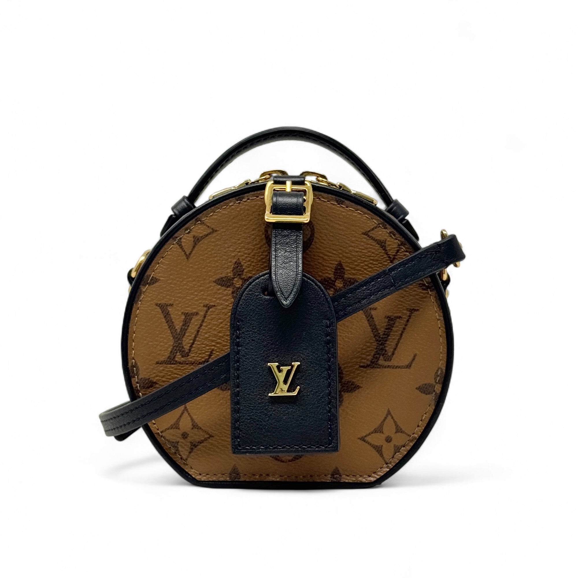 Louis Vuitton Reverse Monogram Petite Boite Chapeau Bag