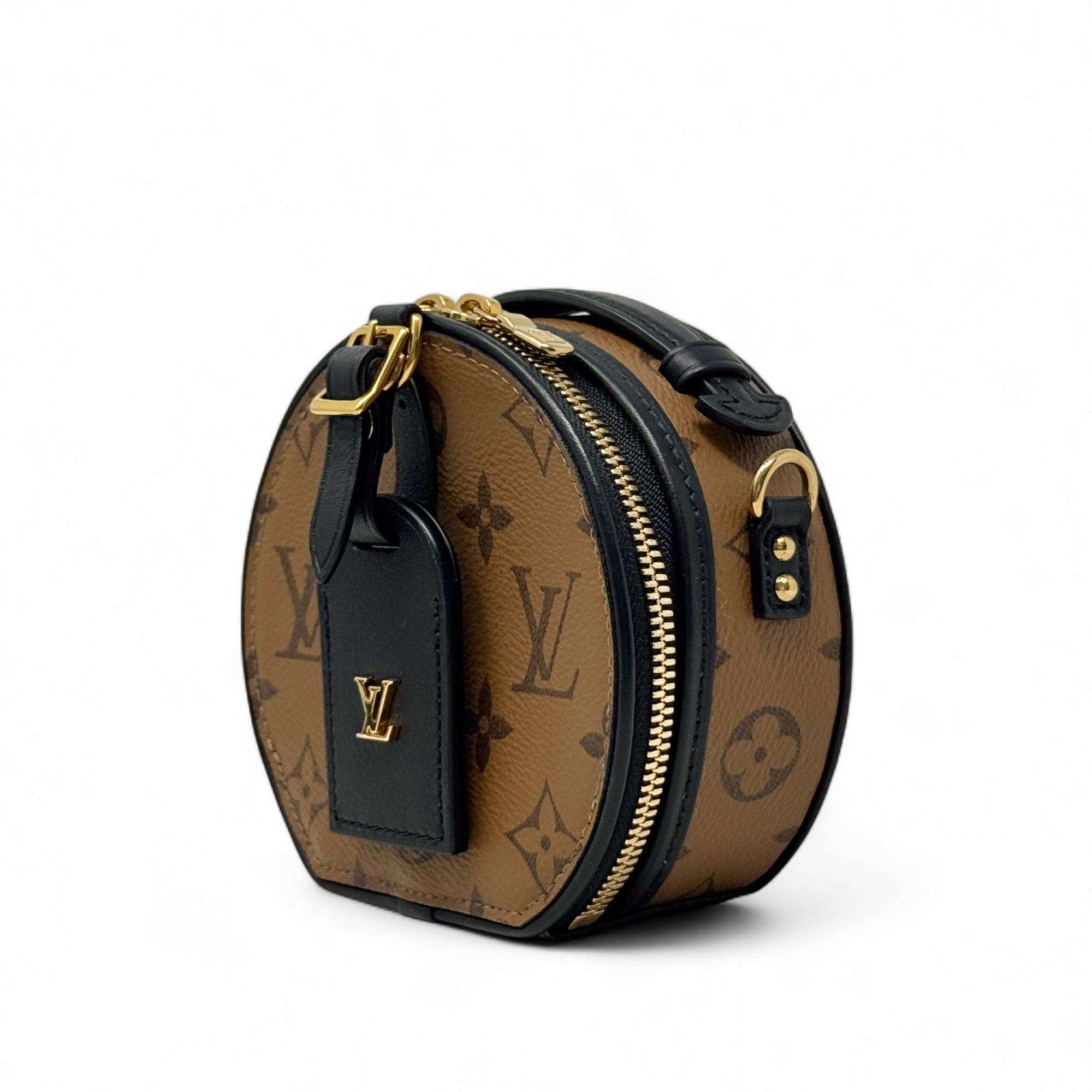 Louis Vuitton Reverse Monogram Petite Boite Chapeau Bag