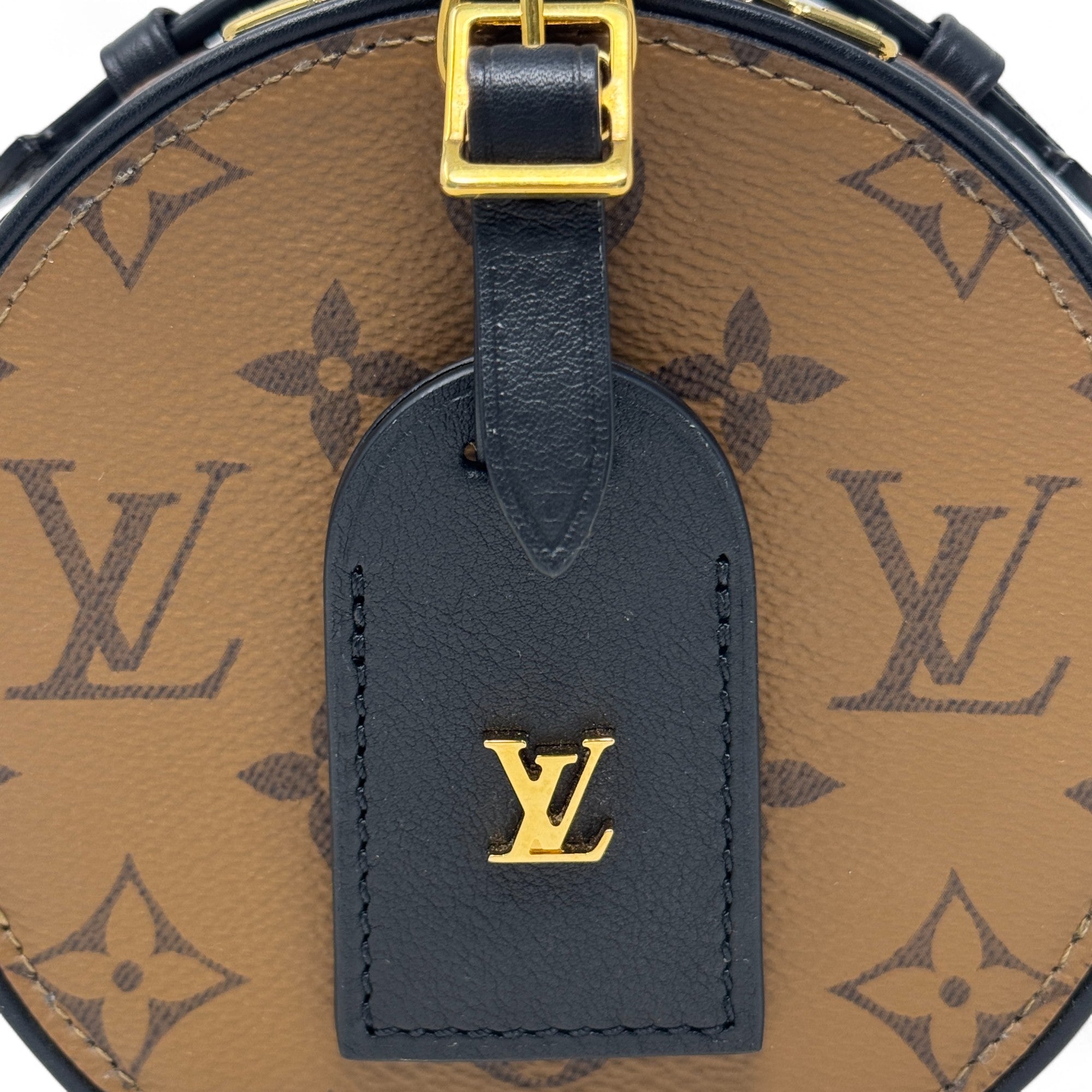 Louis Vuitton Reverse Monogram Petite Boite Chapeau Bag