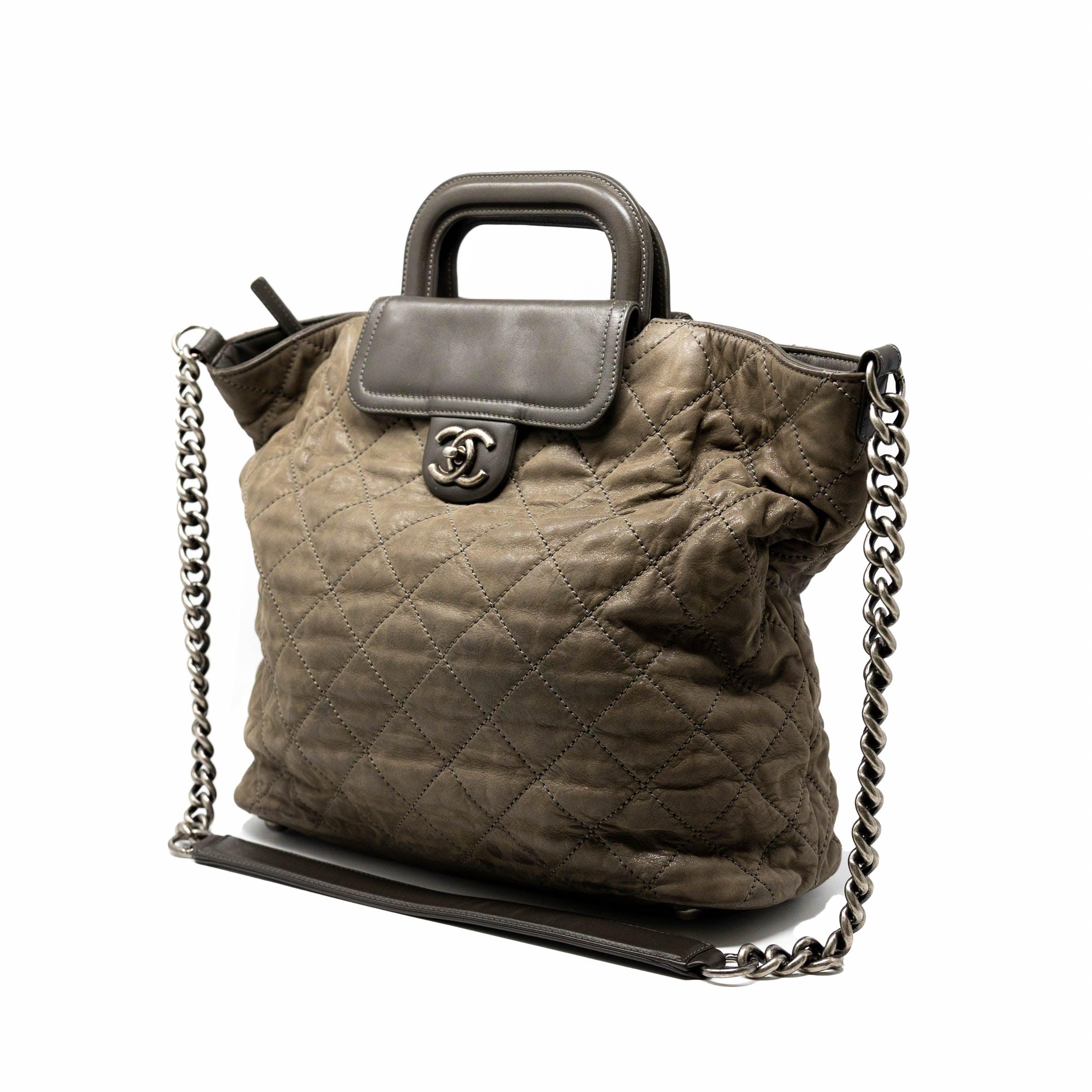 Chanel Brown In The Mix XL Tote
