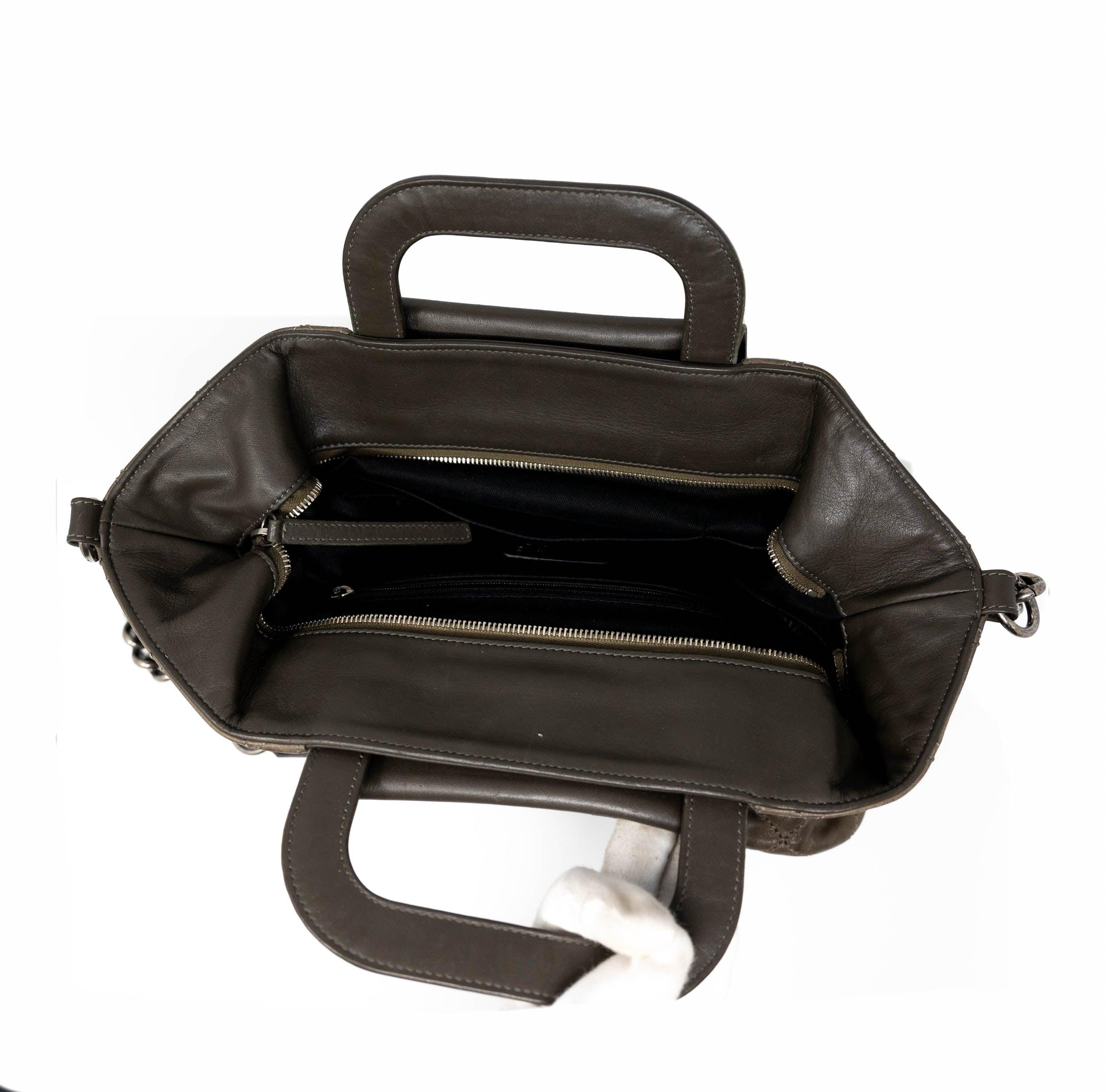 Chanel Brown In The Mix XL Tote
