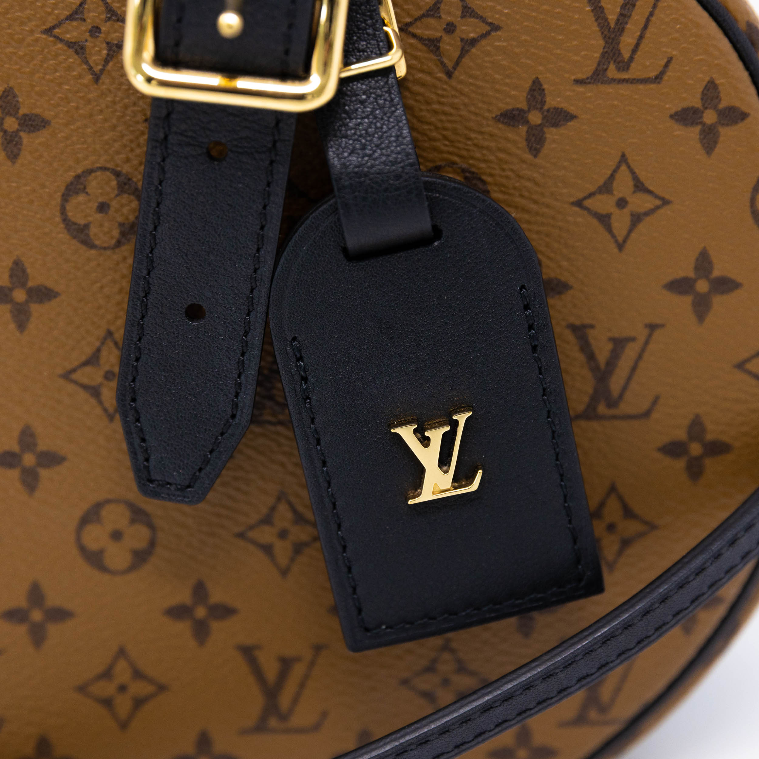 Louis Vuitton Reverse Monogram Petite Boite Chapeau Bag