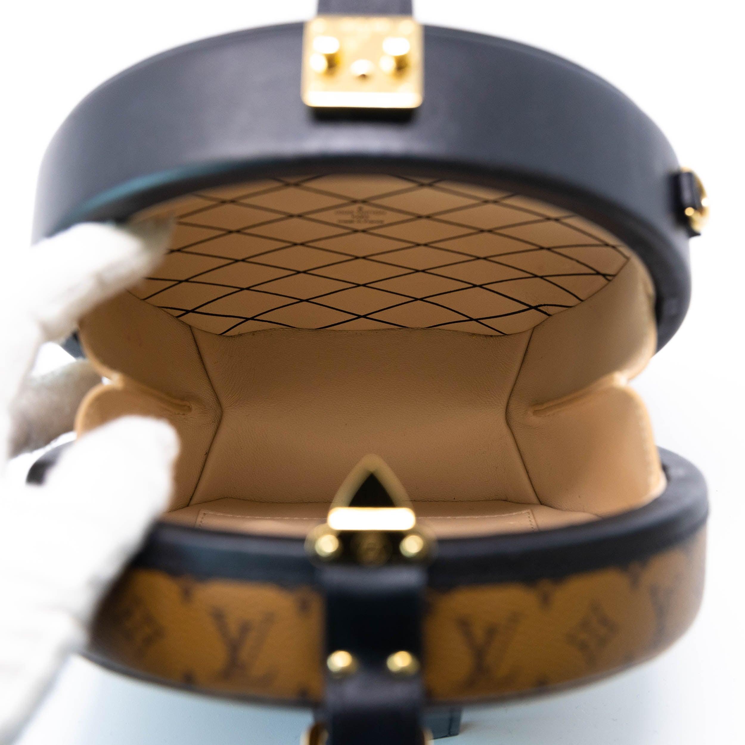 Louis Vuitton Reverse Monogram Petite Boite Chapeau Bag