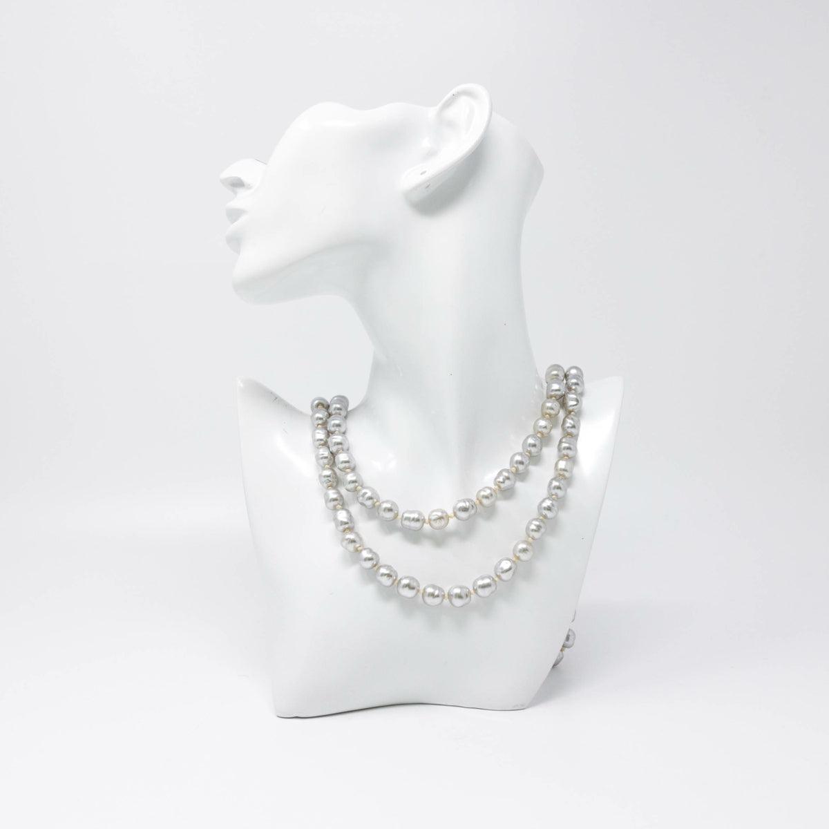 Chanel Pearl Long Necklace