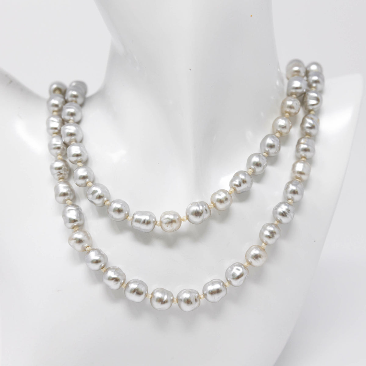 Chanel Pearl Long Necklace
