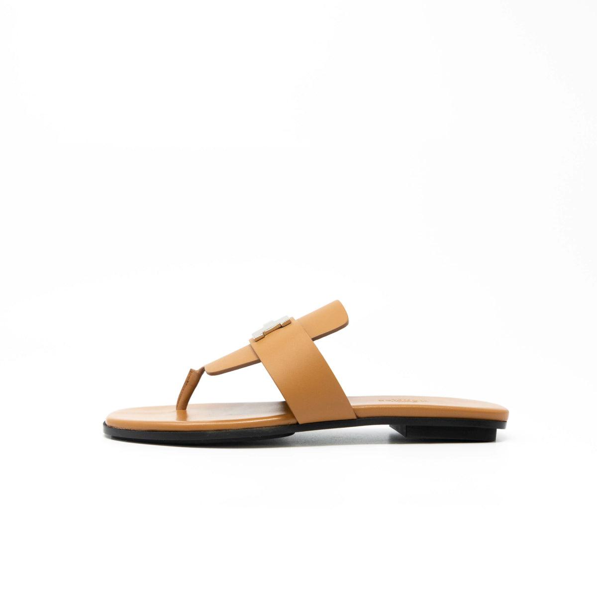 Hermes Naturel Galerie Sandals 36.5