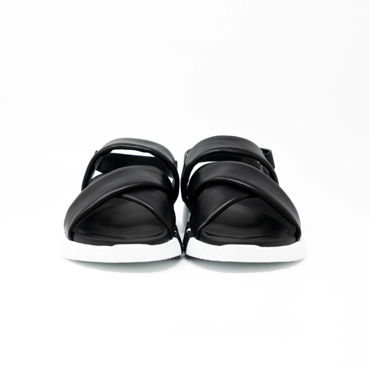 Hermes Noir Electric Sandals 35.5