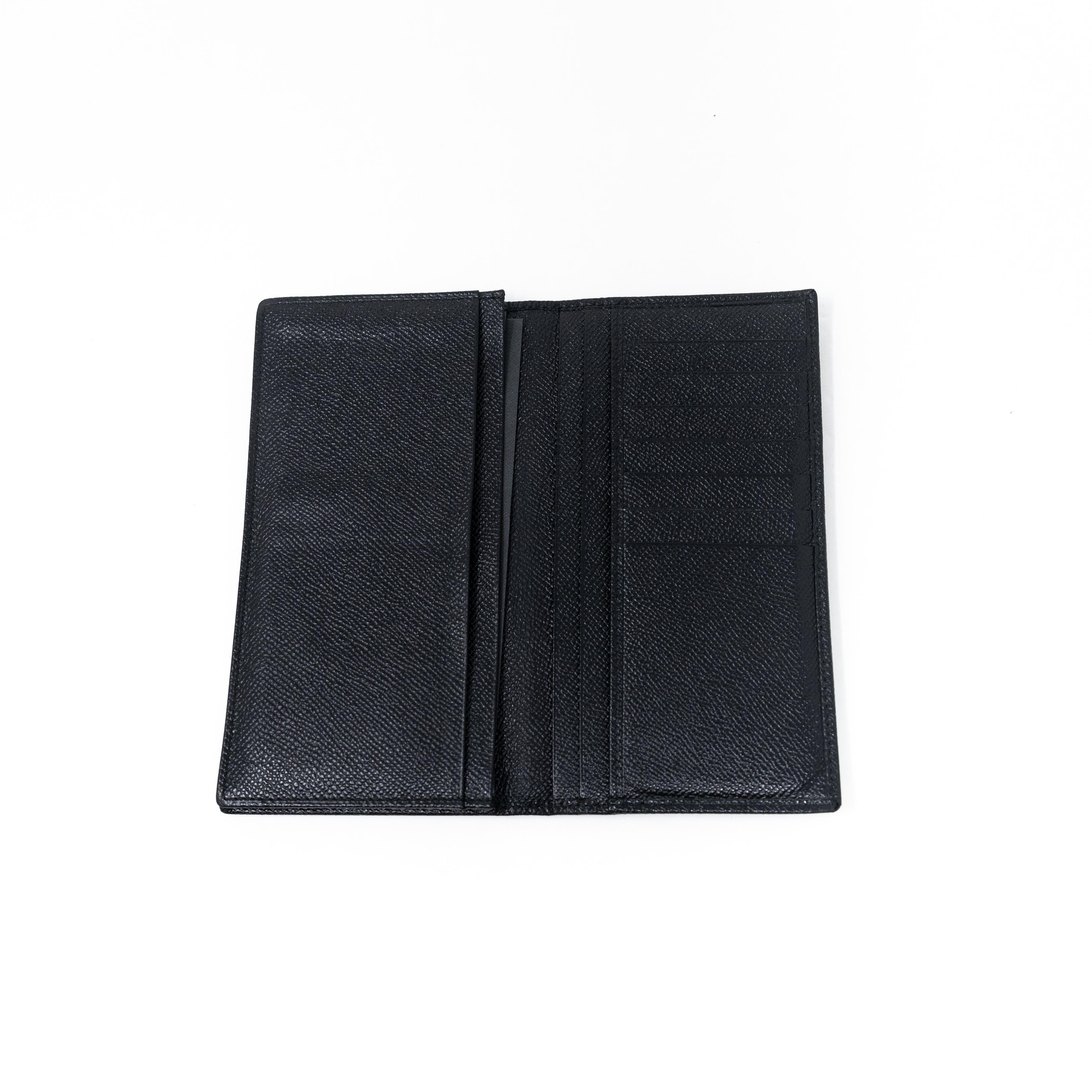Bvlgari Black Long Wallet