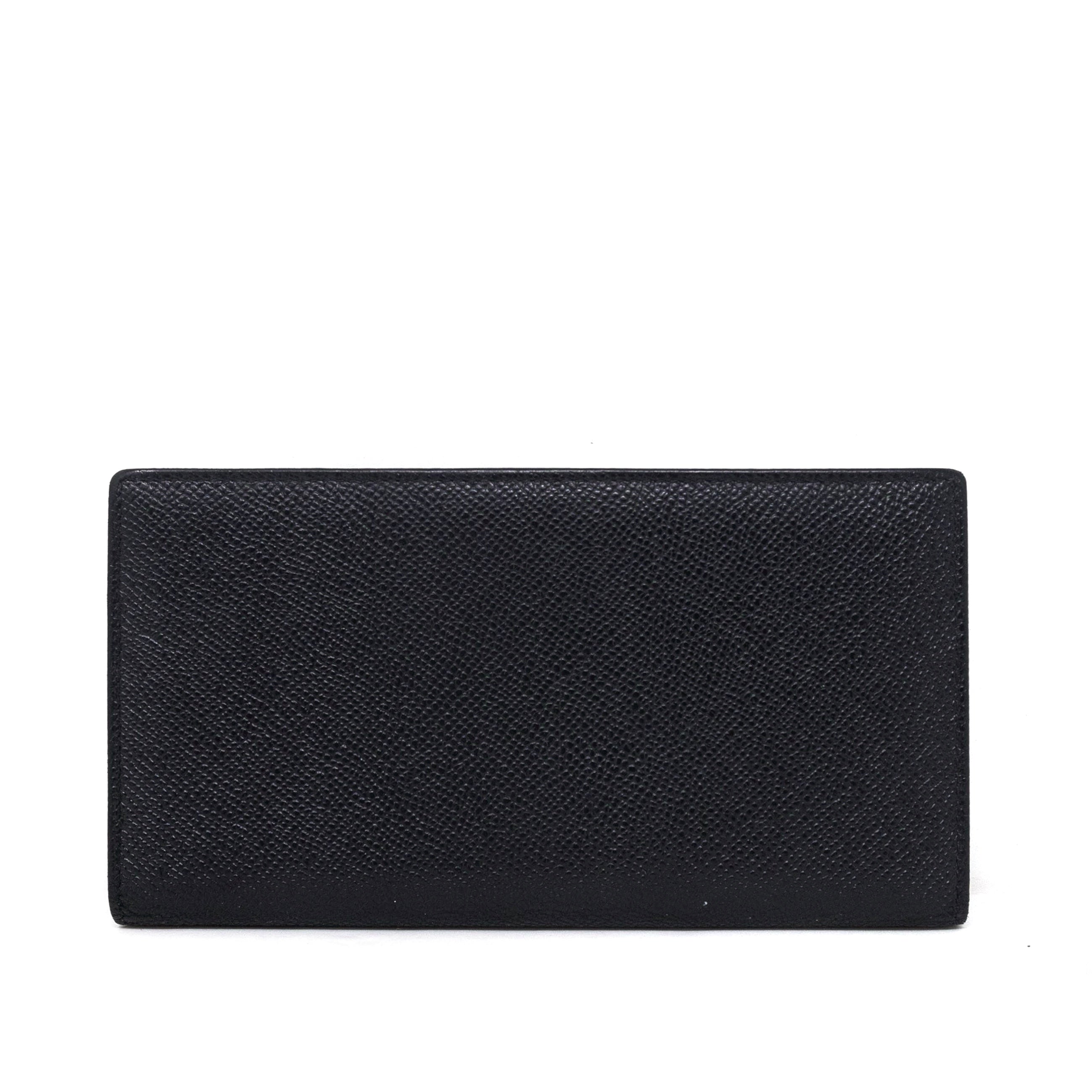 Bvlgari Black Long Wallet