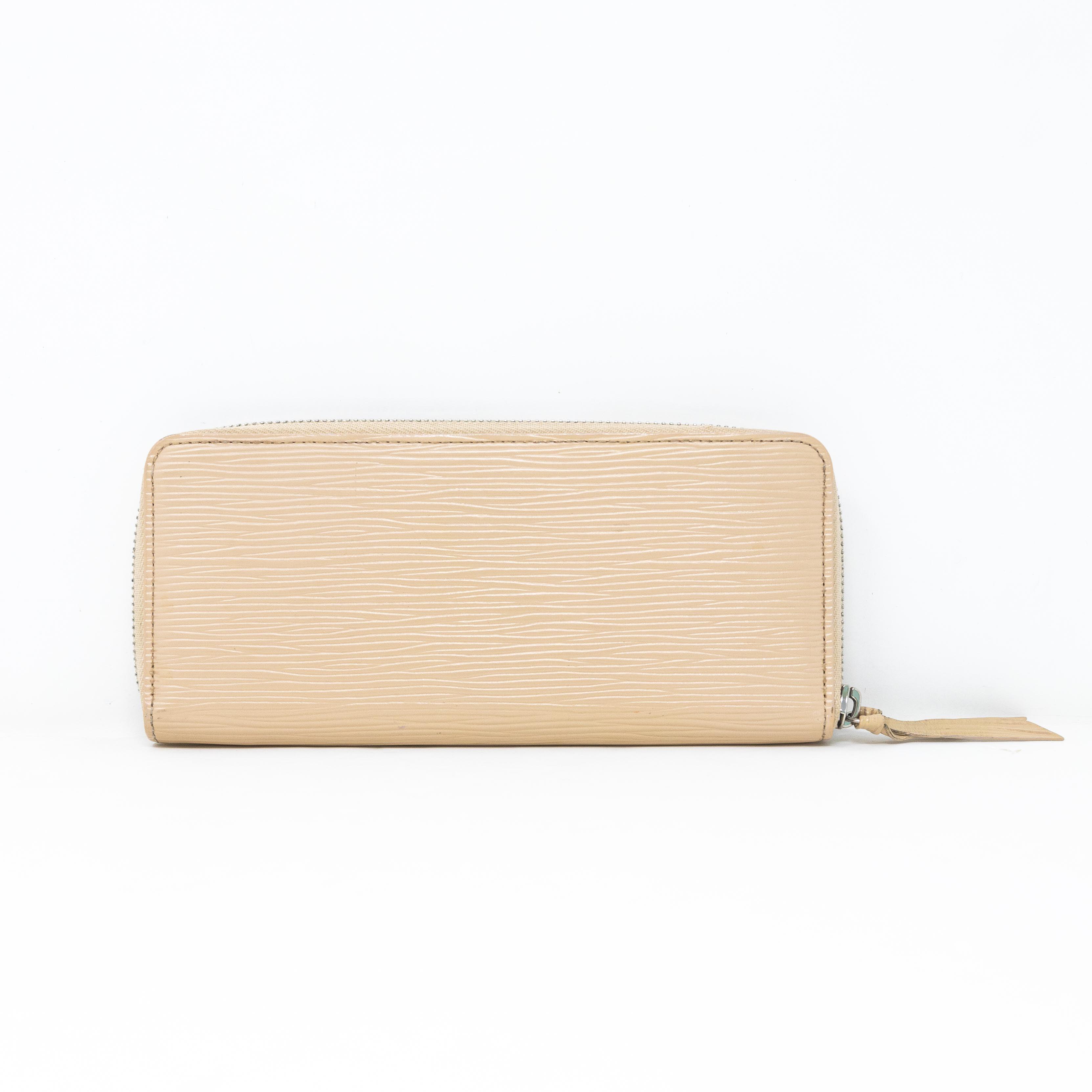 Louis Vuitton Beige Clemence Wallet