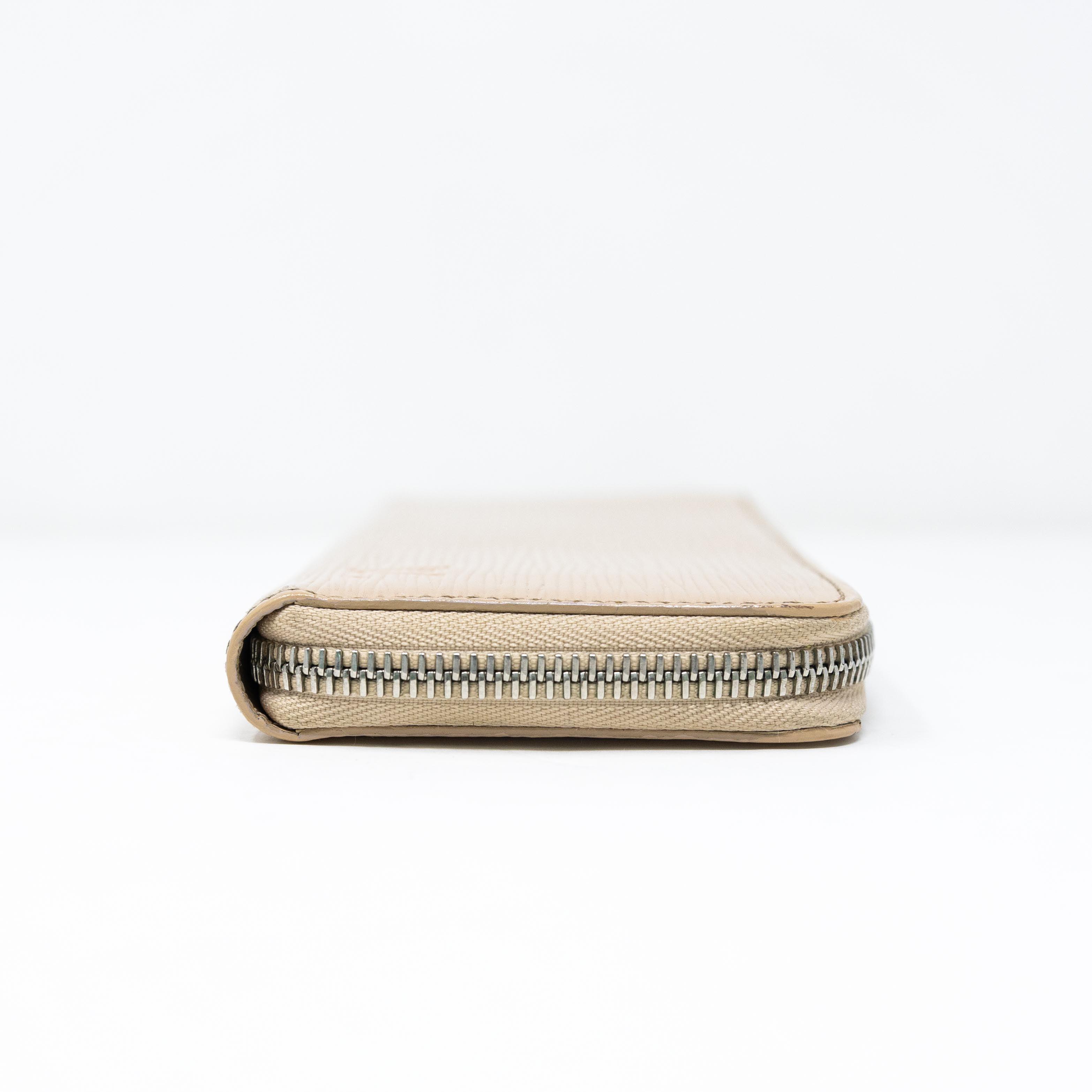 Louis Vuitton Beige Clemence Wallet
