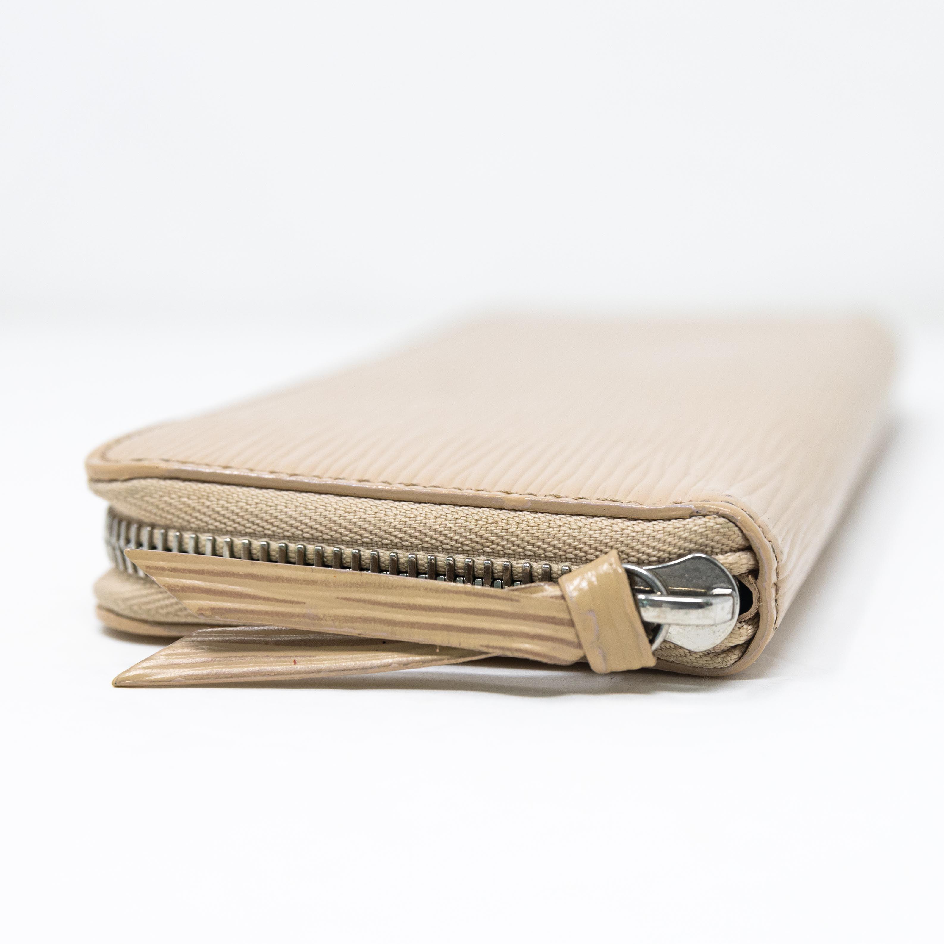 Louis Vuitton Beige Clemence Wallet
