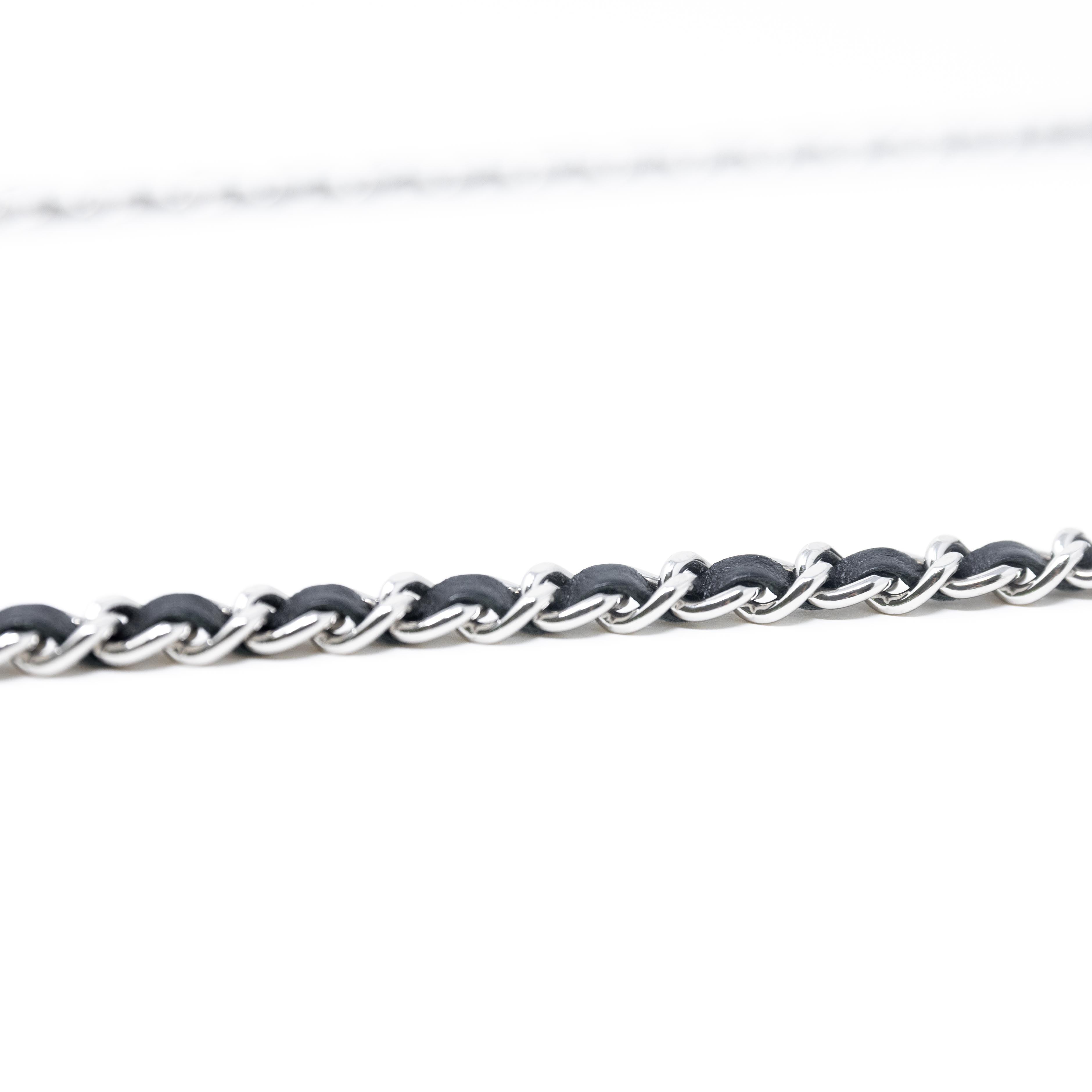 Chanel Black Patent Wallet On Chain