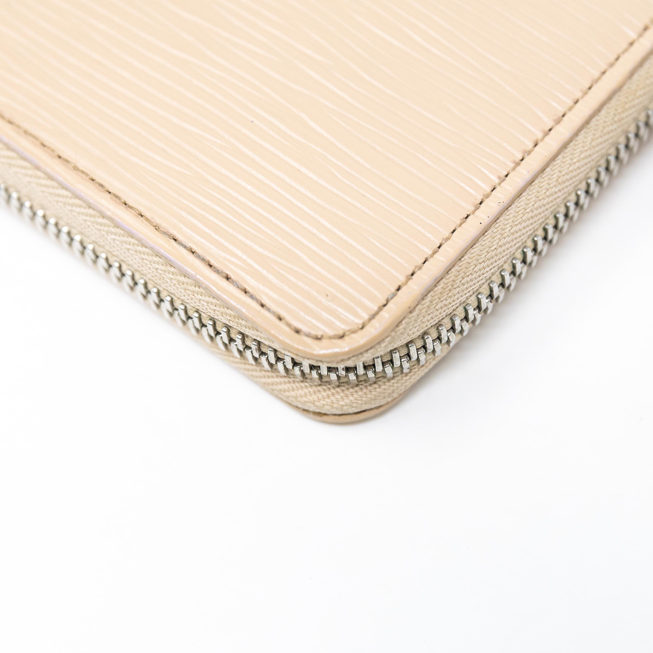 Louis Vuitton Beige Clemence Wallet