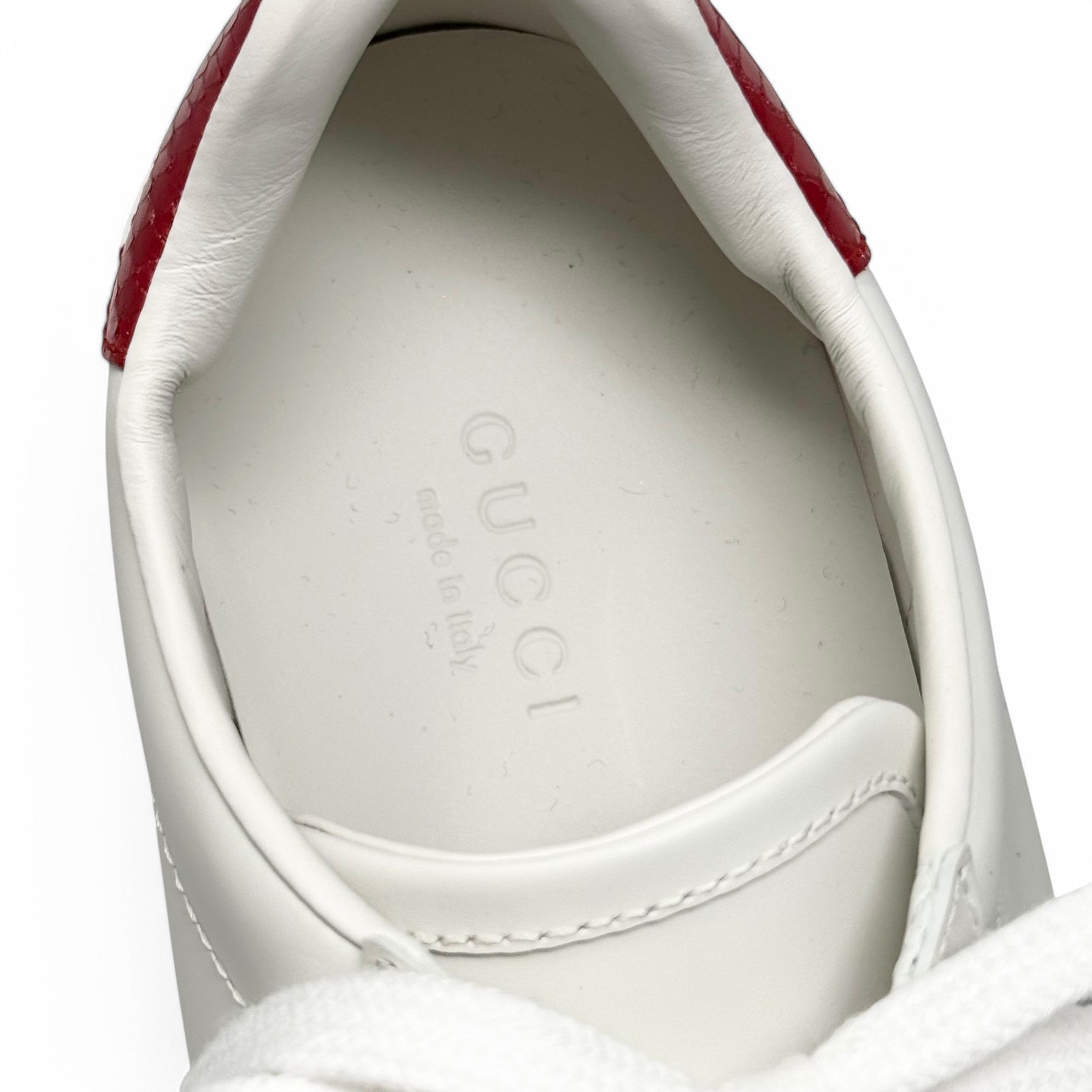 Gucci White Ace Sneakers 34.5