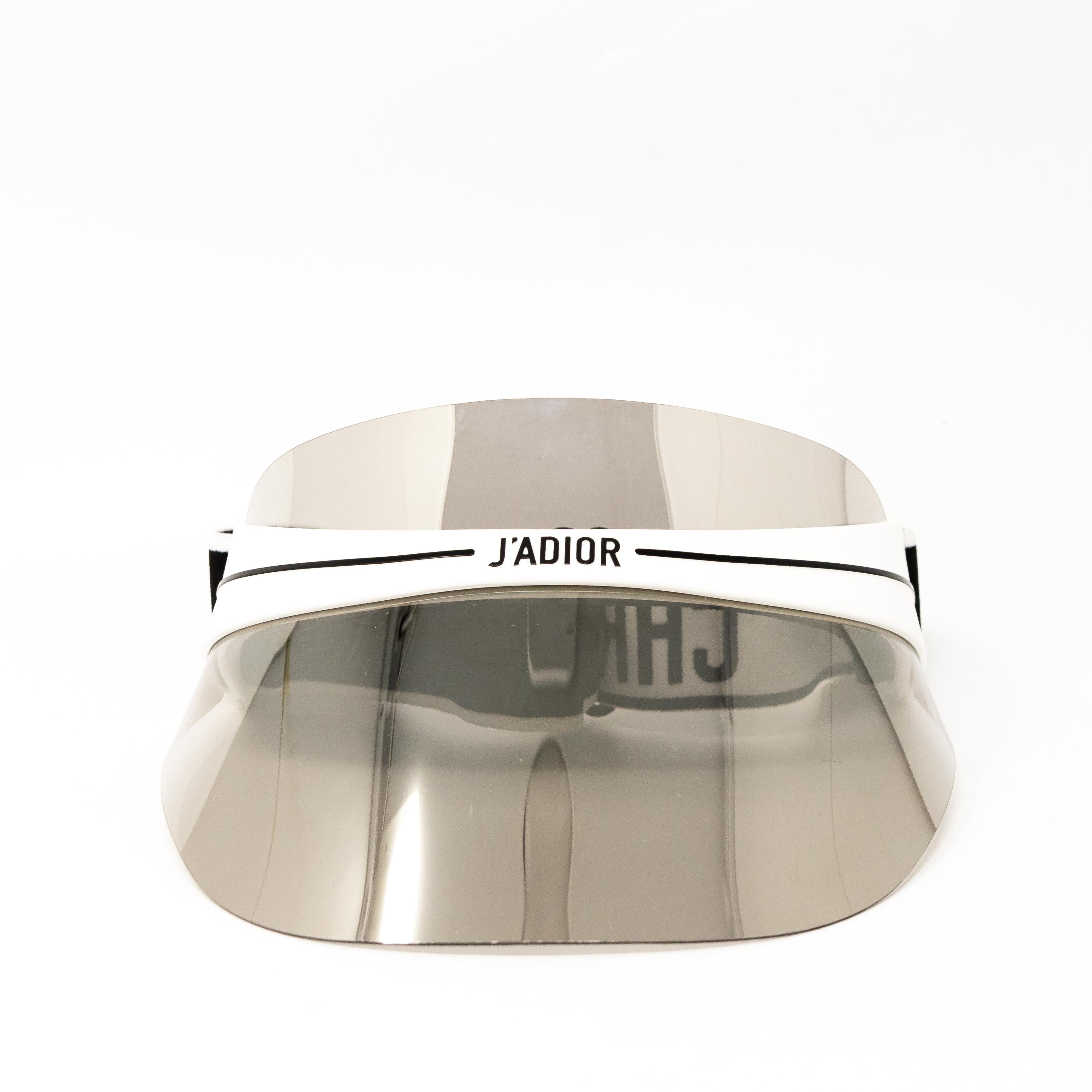 Dior White & Black DiorClub1 Visor