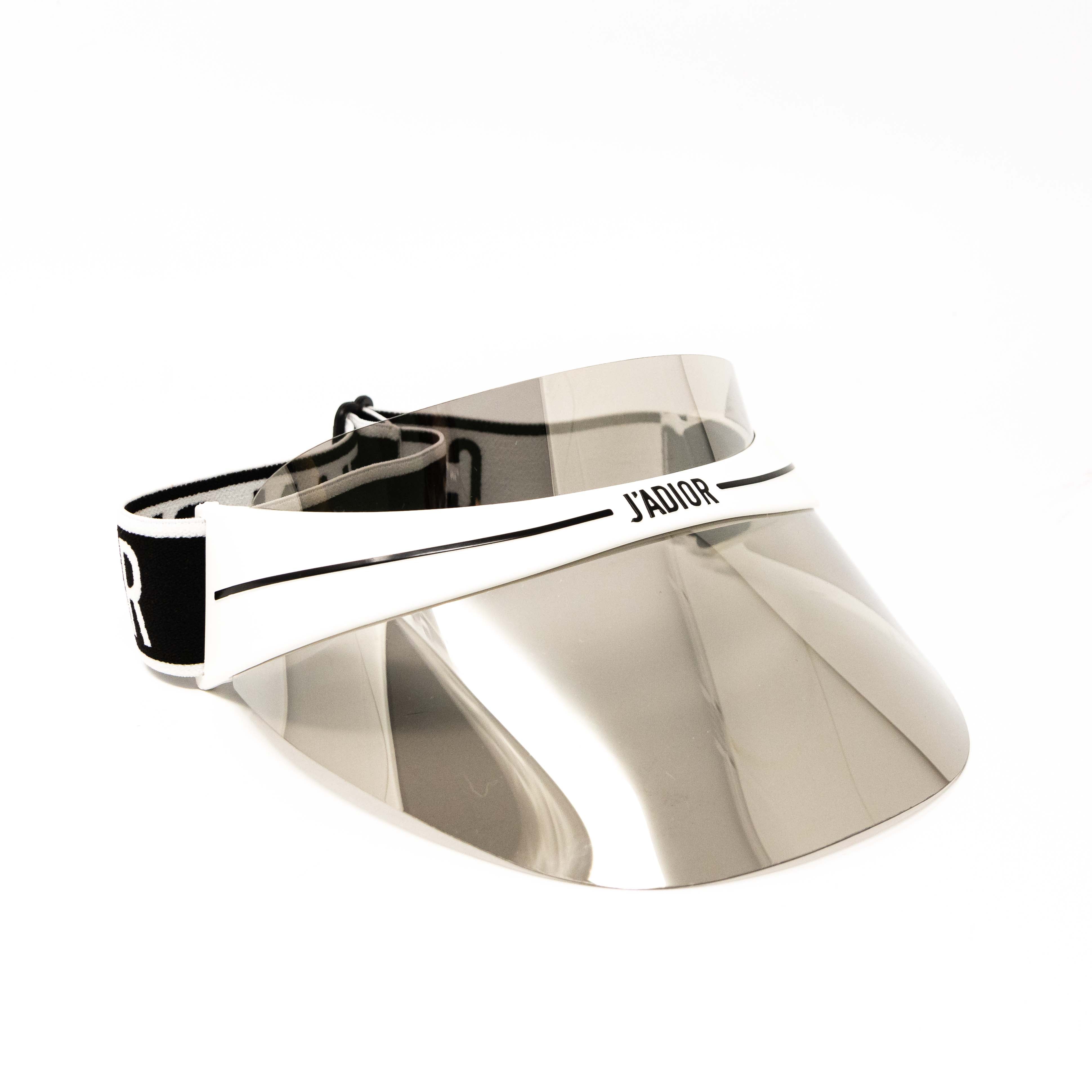 Dior White & Black DiorClub1 Visor