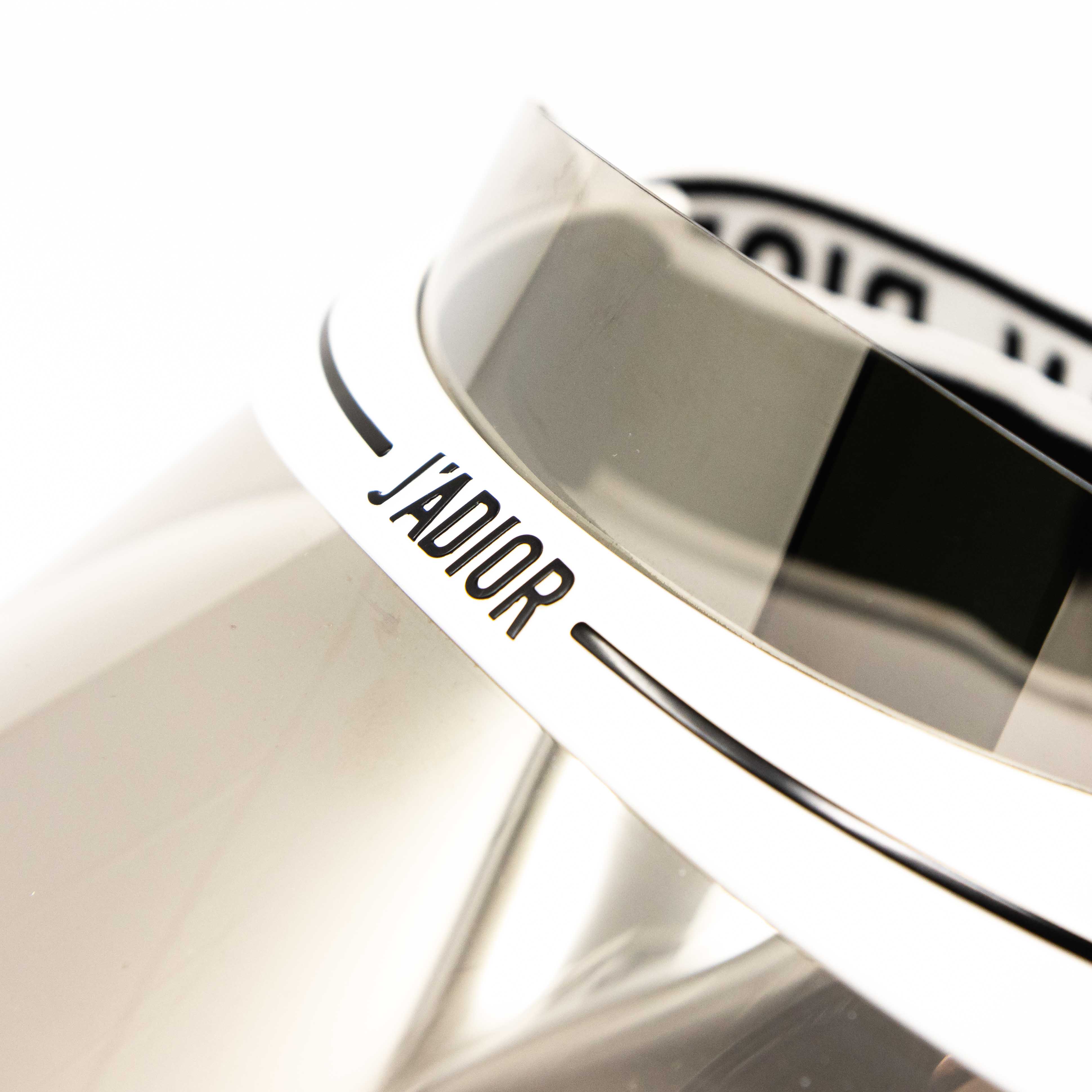 Dior White & Black DiorClub1 Visor