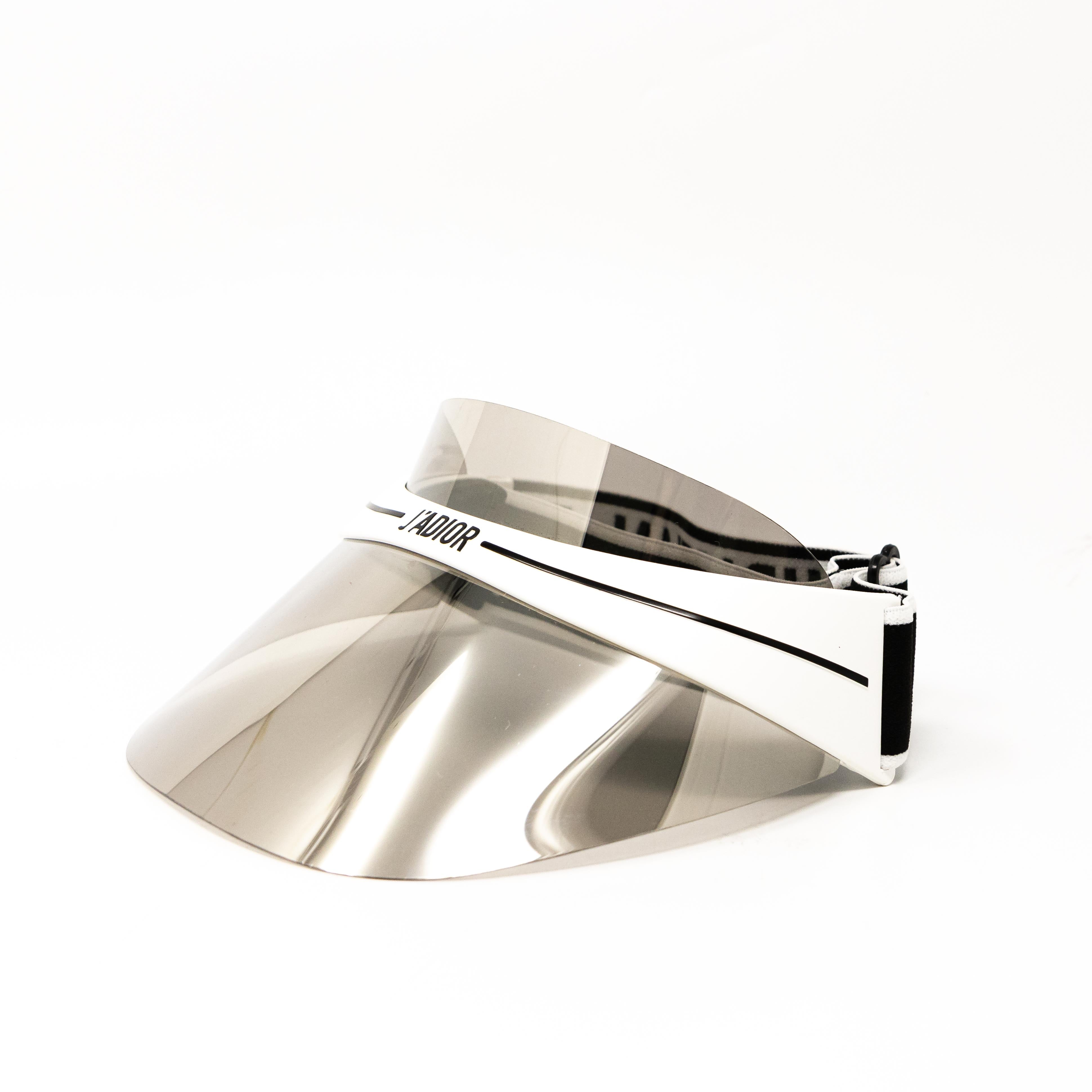 Dior White & Black DiorClub1 Visor