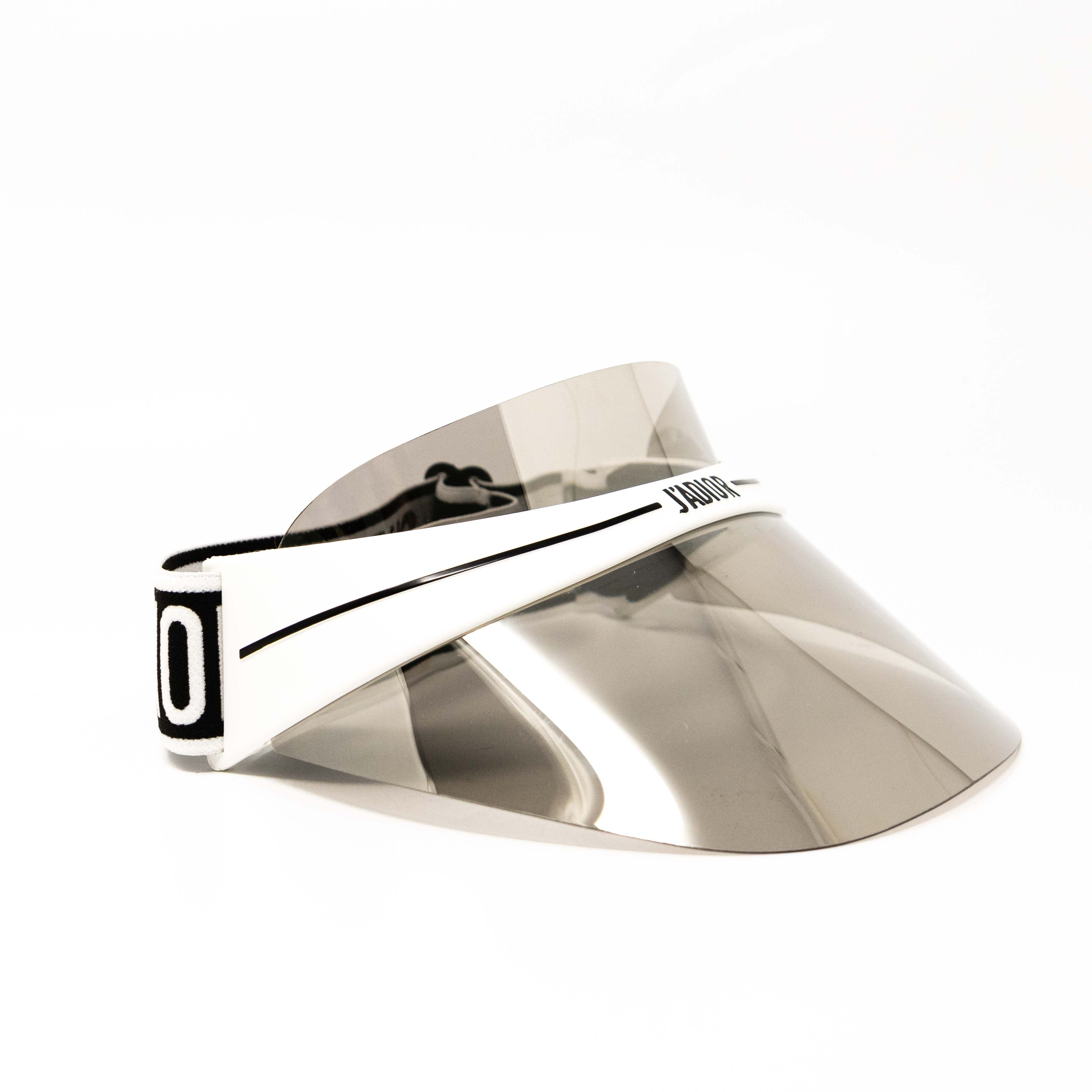 Dior White & Black DiorClub1 Visor