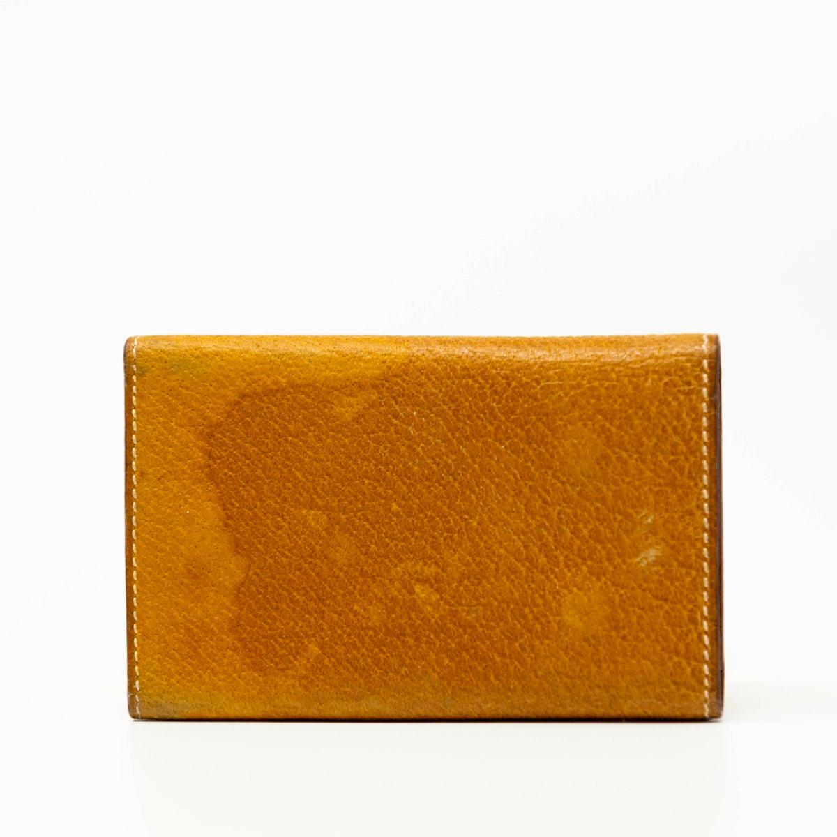 Hermes Gold Chevre 6 Key Holder