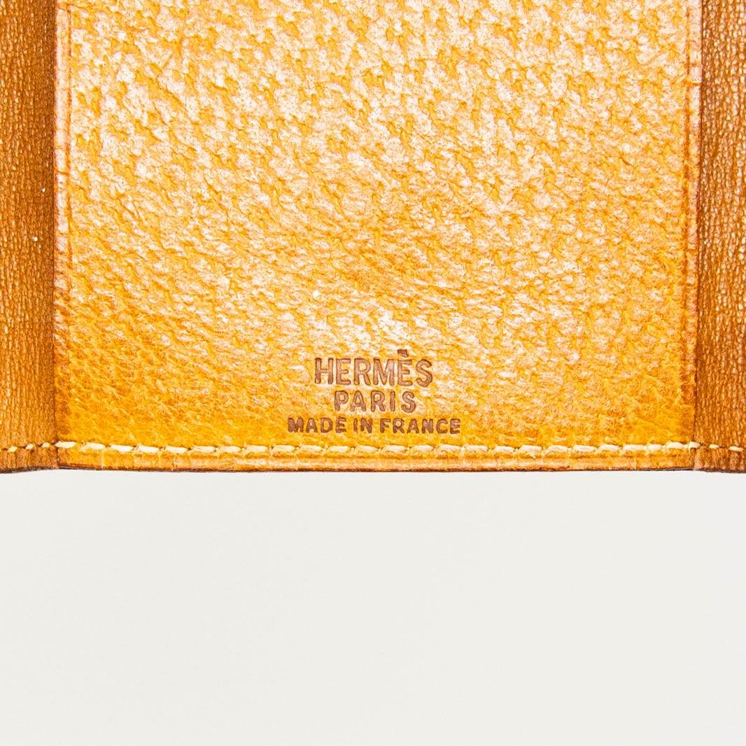 Hermes Gold Chevre 6 Key Holder