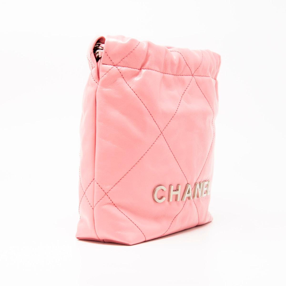 Chanel Pink Mini 22 Hobo