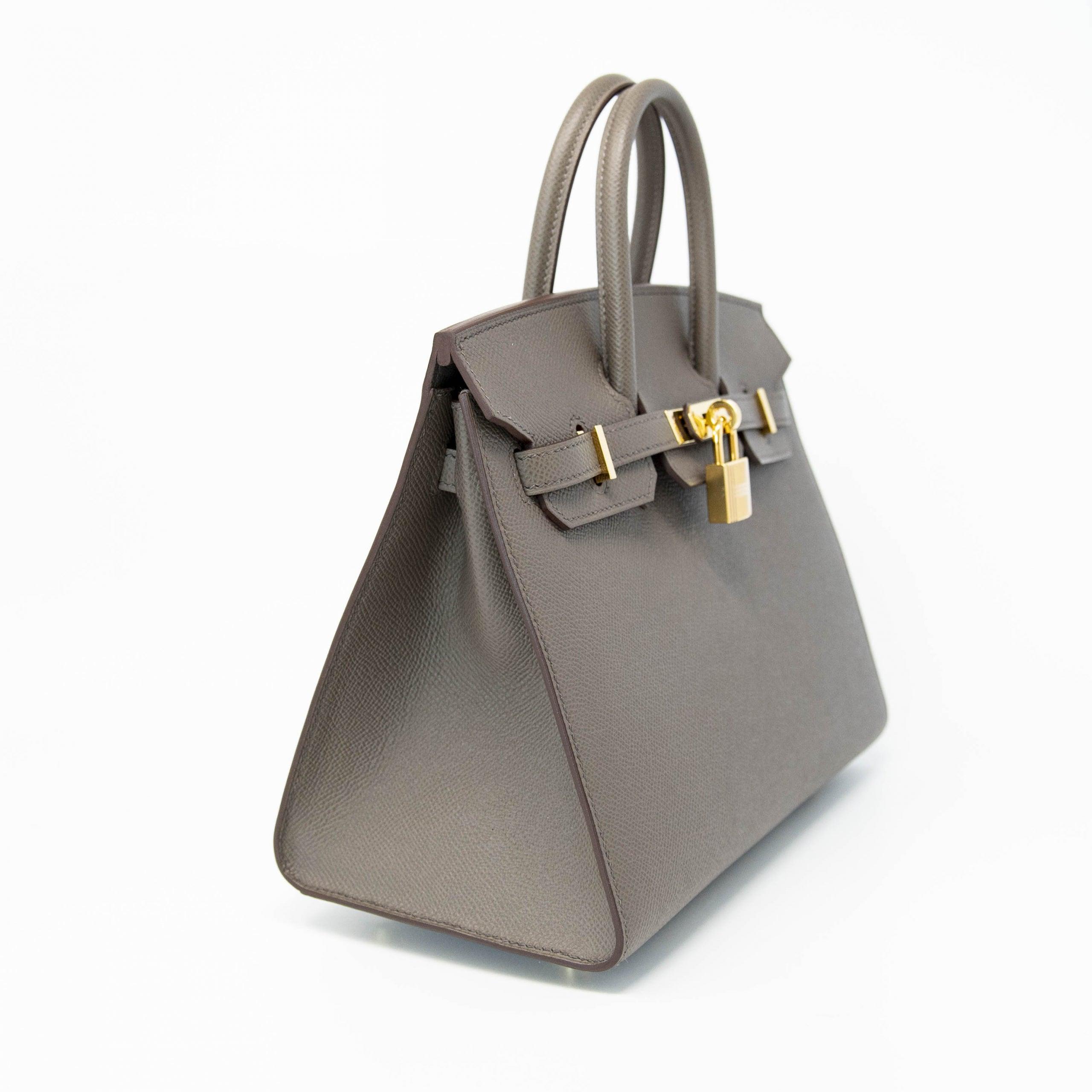 Hermes Etain Epsom Birkin Sellier 25