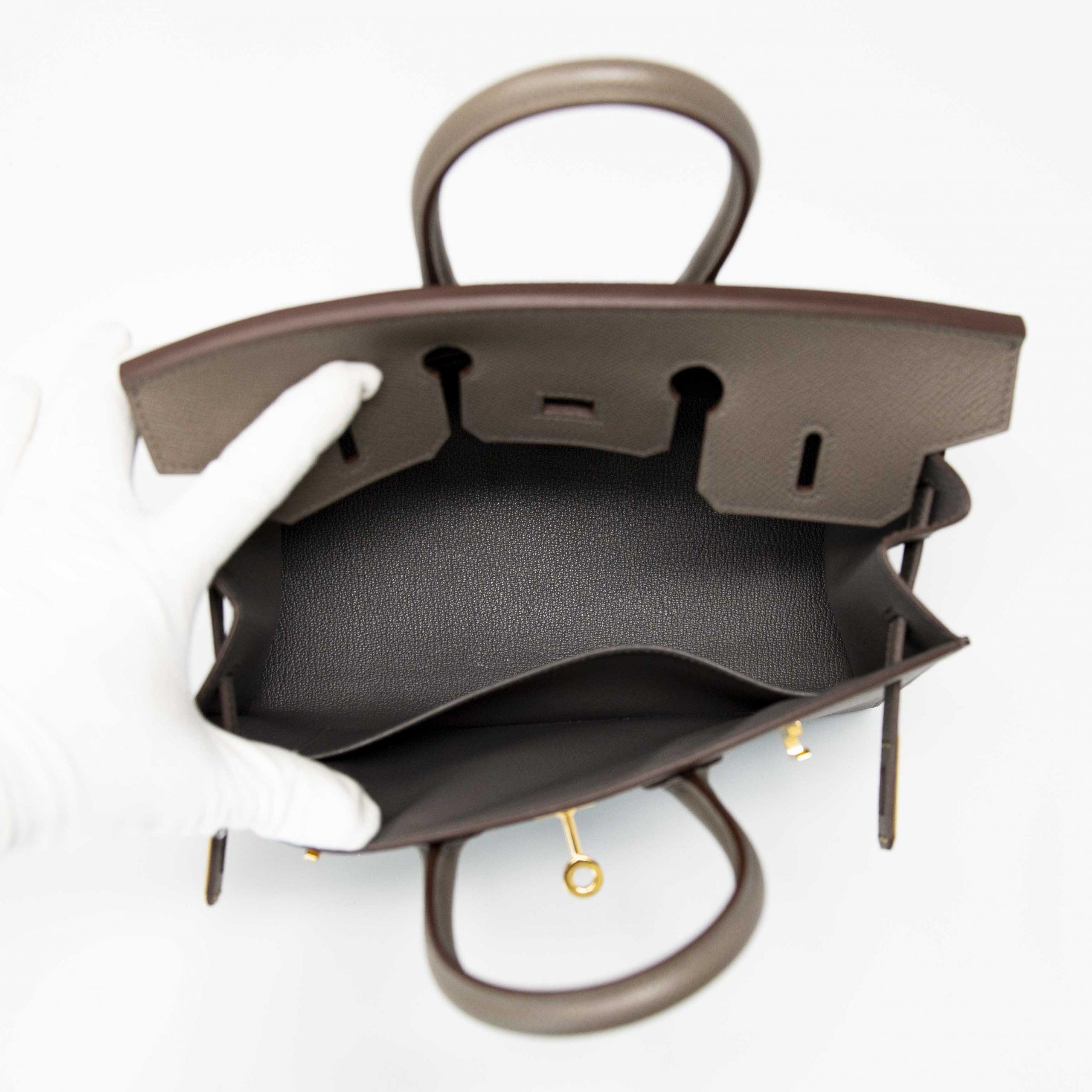 Hermes Etain Epsom Birkin Sellier 25