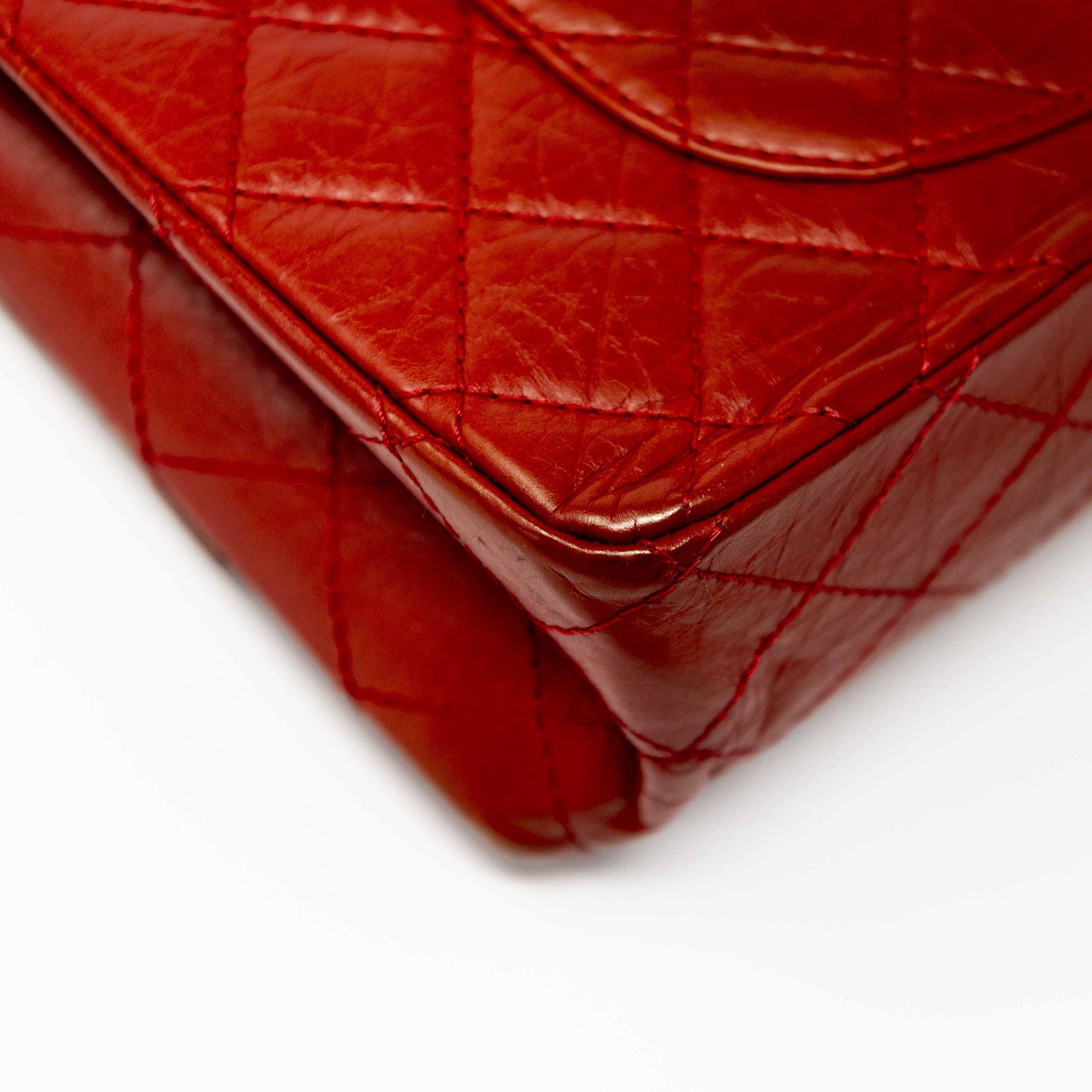 Chanel Red Calfskin 2.55 Reissue 266