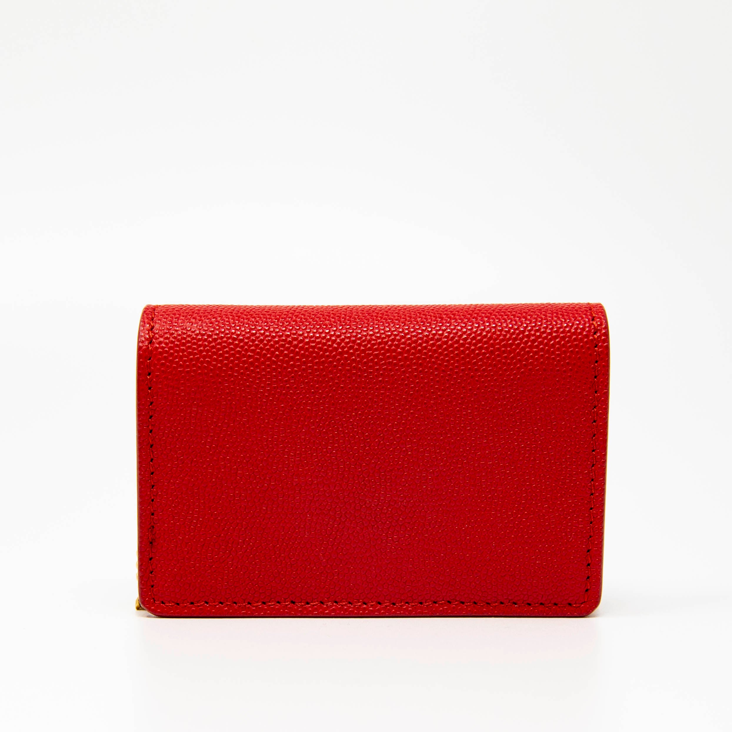 Burberry Red Card Holder On Chain | Jadore Couture