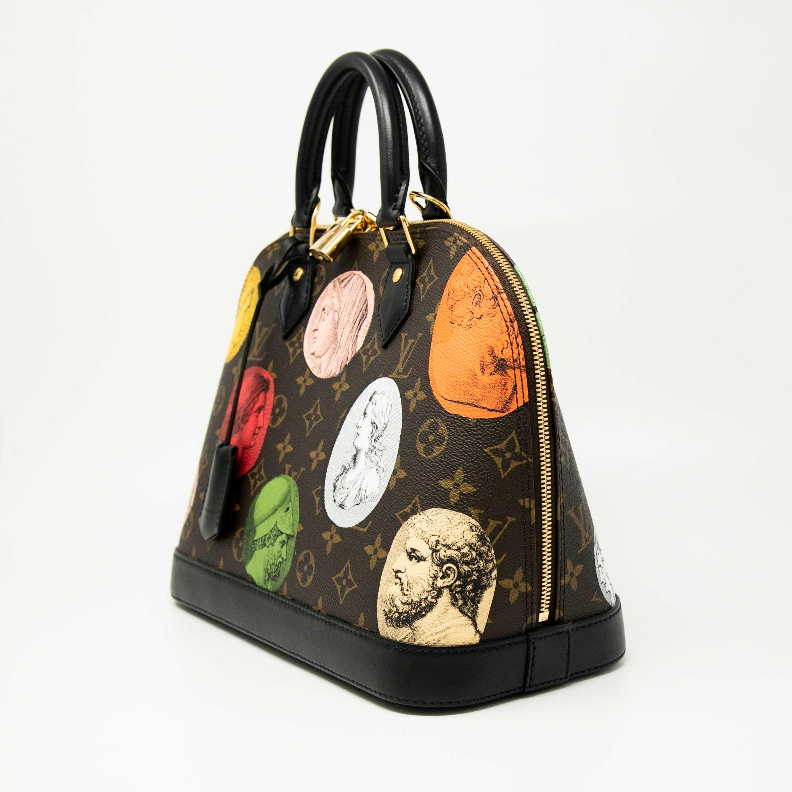 Louis Vuitton Monogram Fornasetti Cameo Alma PM