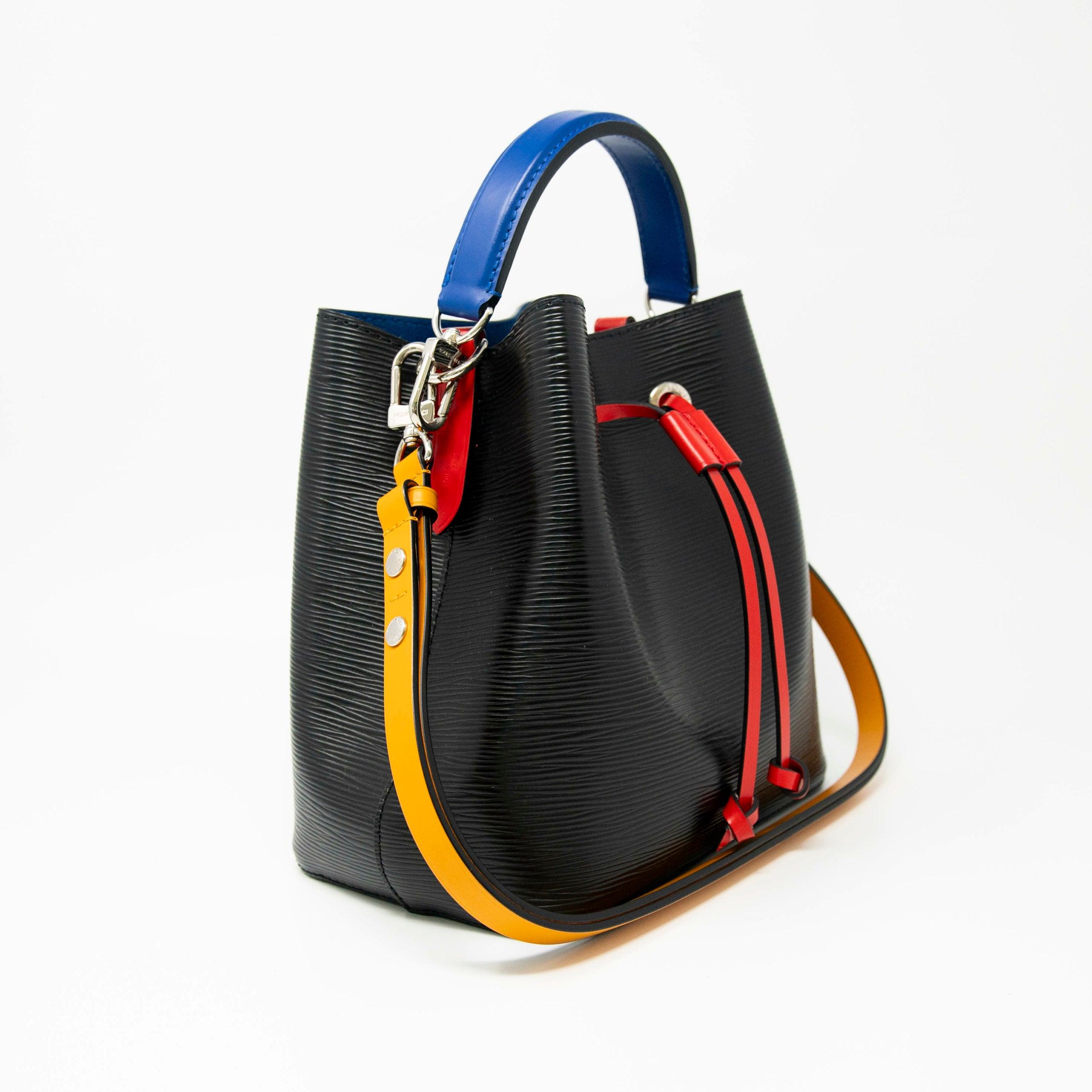 Louis Vuitton Black Safran Epi NeoNoe BB