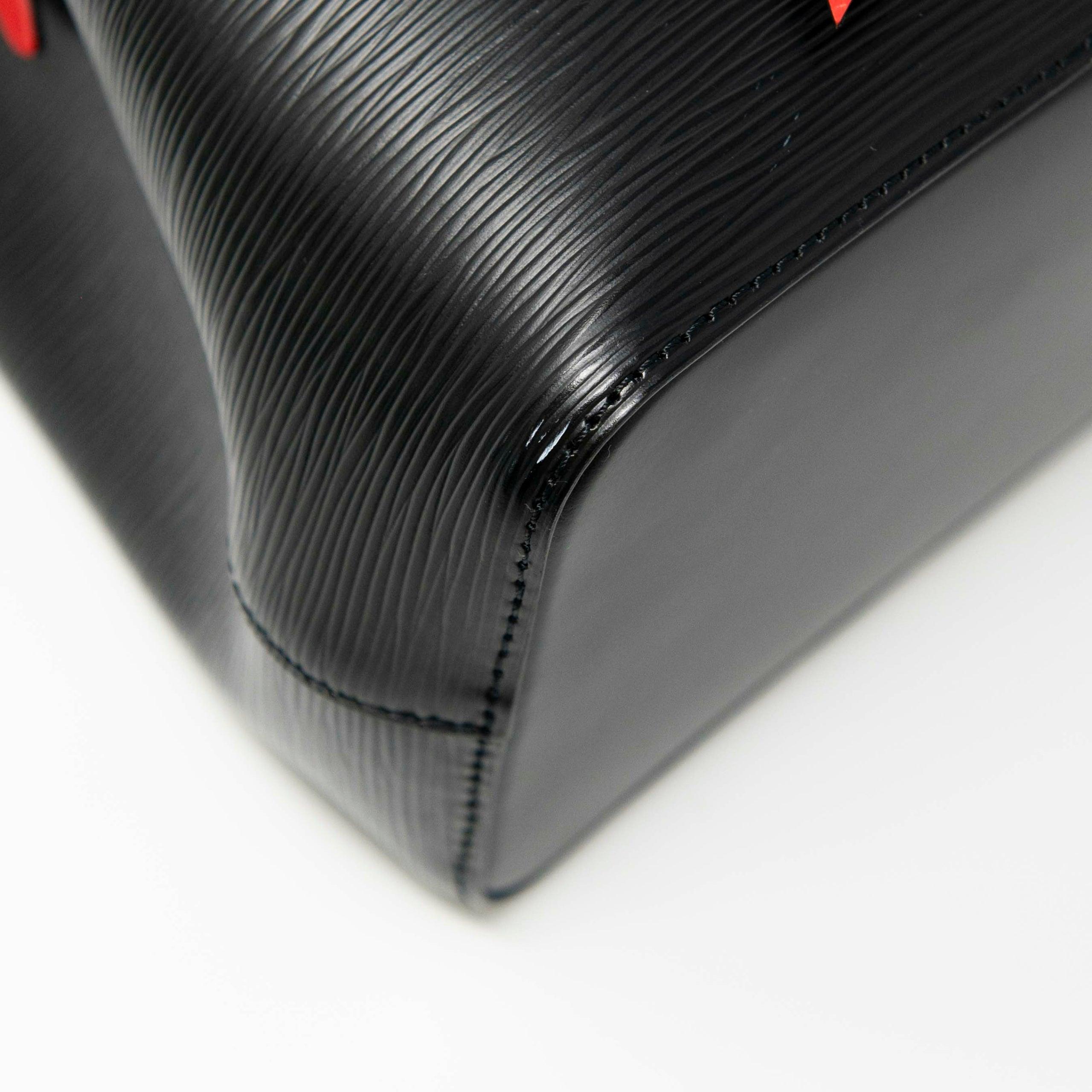 Louis Vuitton Black Safran Epi NeoNoe BB