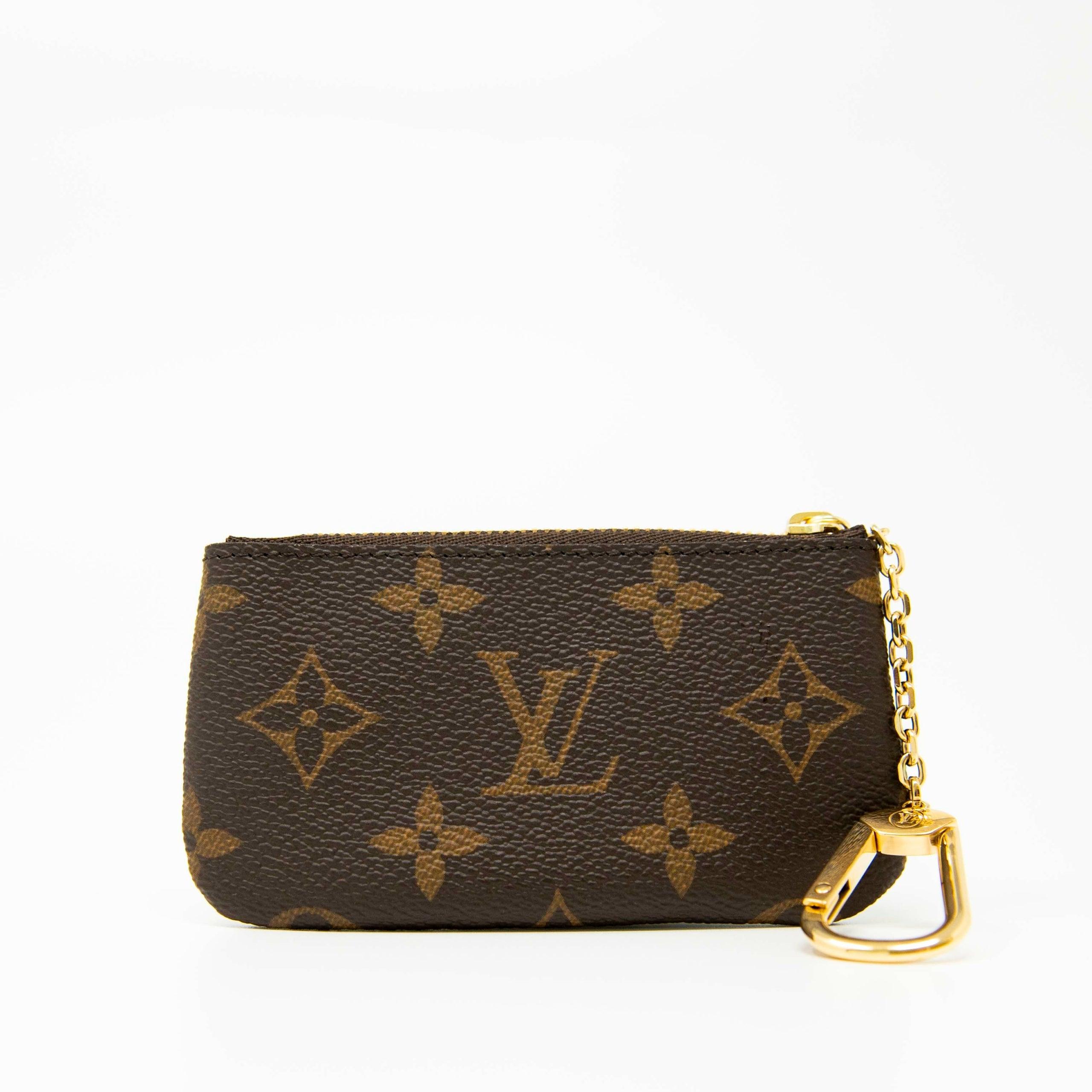 Louis Vuitton Monogram Christmas Paris Key Pouch