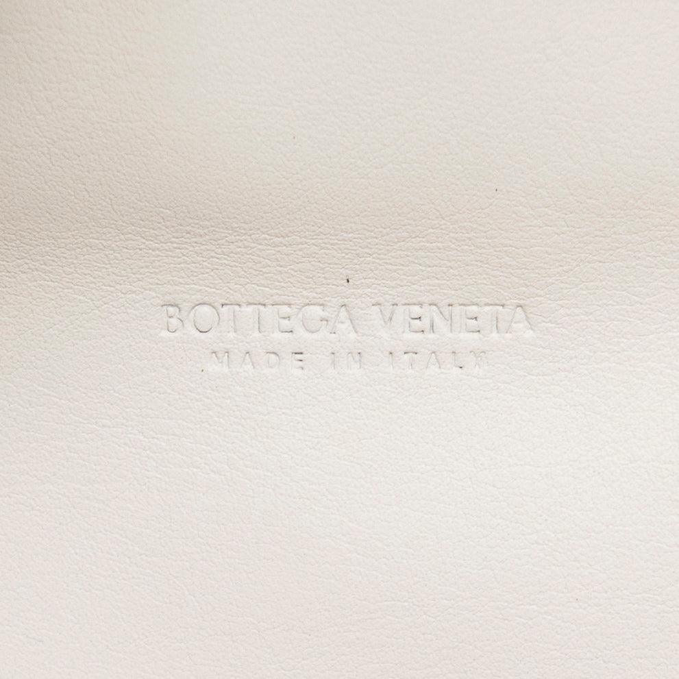 Bottega Veneta White Belt Chain Pouch