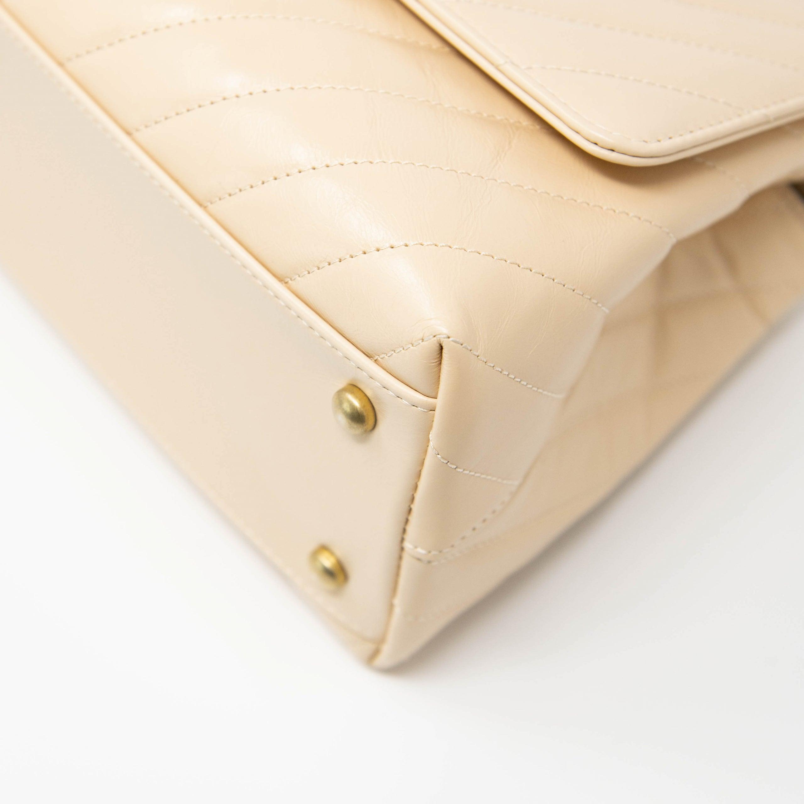 Chanel Beige Medium Coco Handle