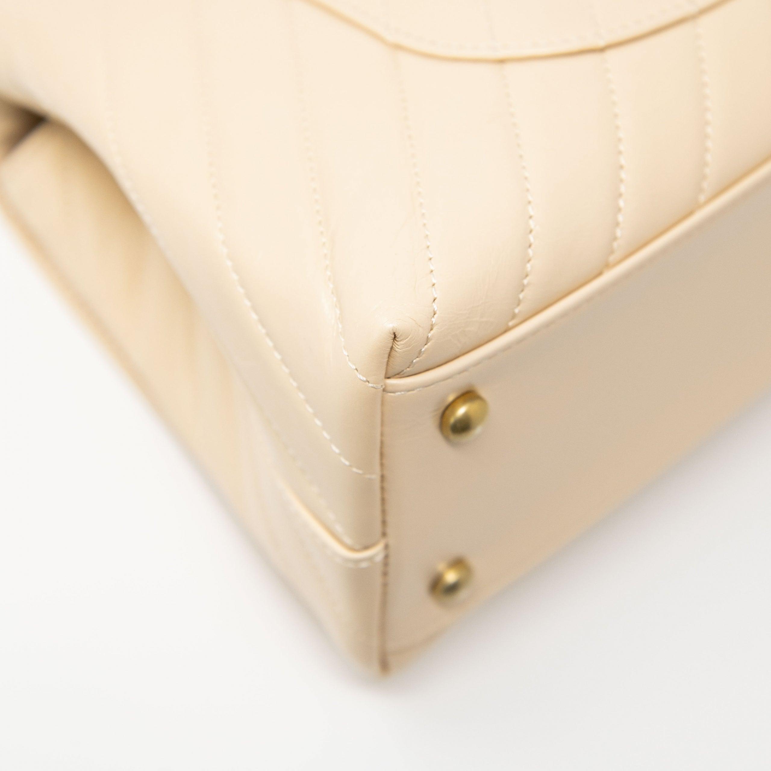 Chanel Beige Medium Coco Handle