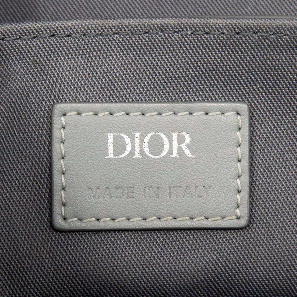 Dior Grey Diamond Mini Hit The Road Bag