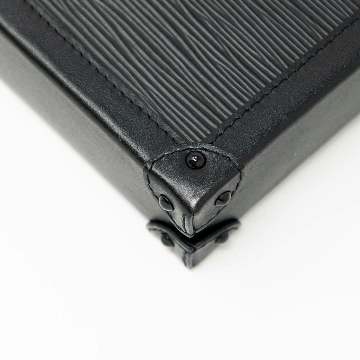 Louis Vuitton Black Vertical Trunk Pochette