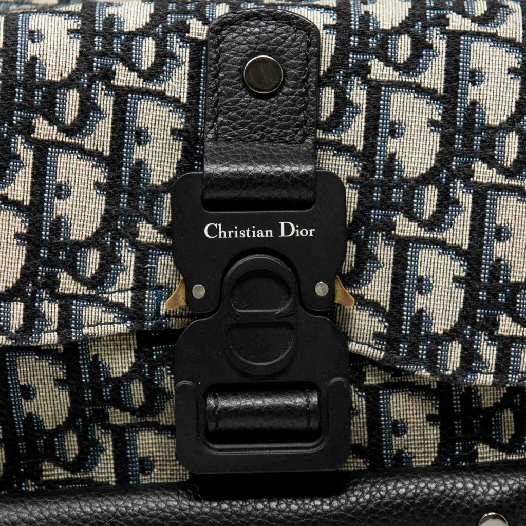 Dior Blue Oblique Mini Gallop Backpack